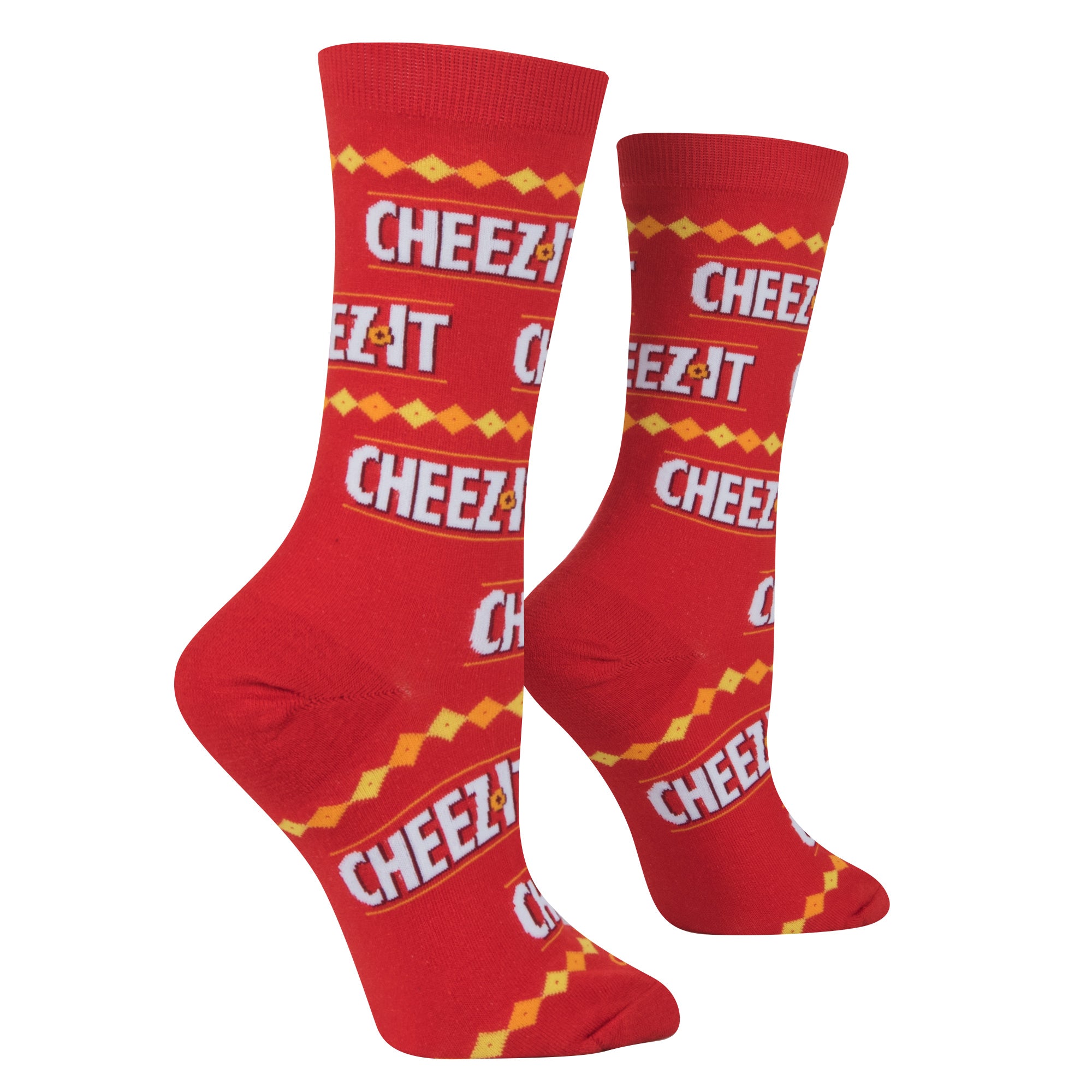 Cheez-It Stripes Women's Crew Socks