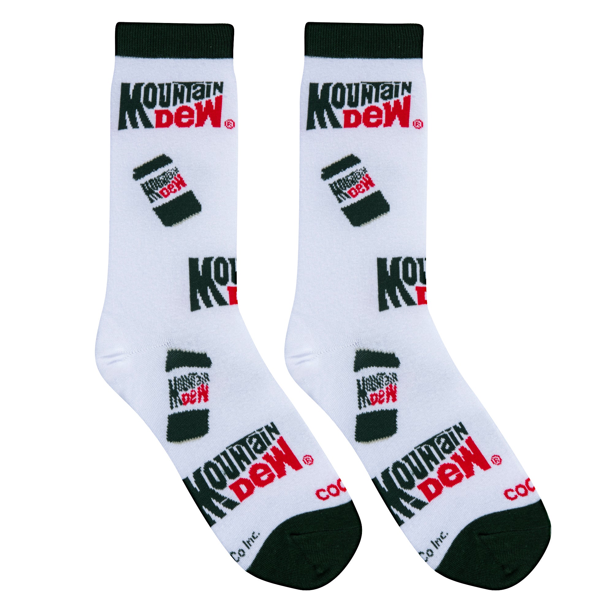 Mountain Dew Cans Women's Crew Socks