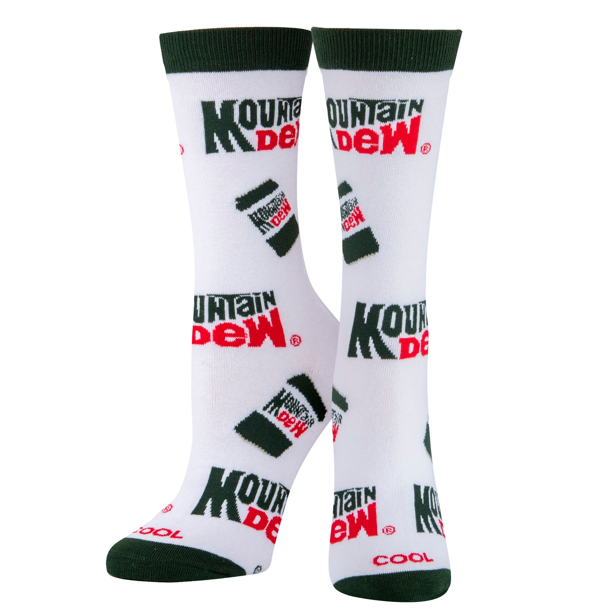 Mountain Dew Cans Women's Crew Socks