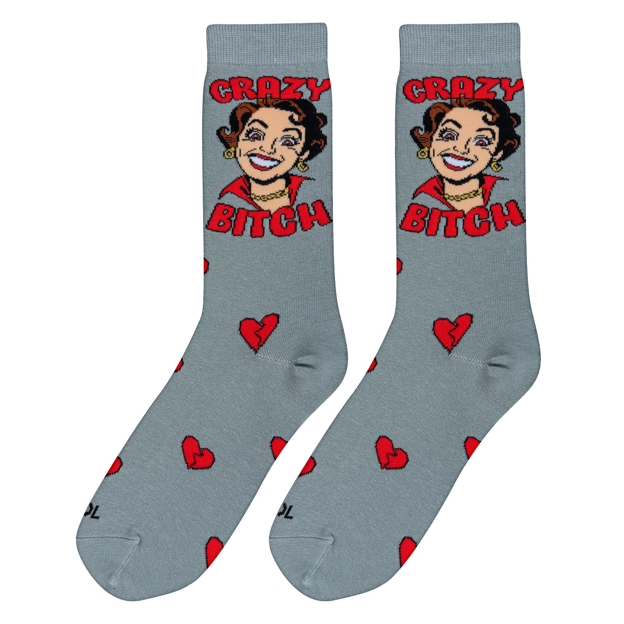 Crazy Bitch Women's Crew Socks