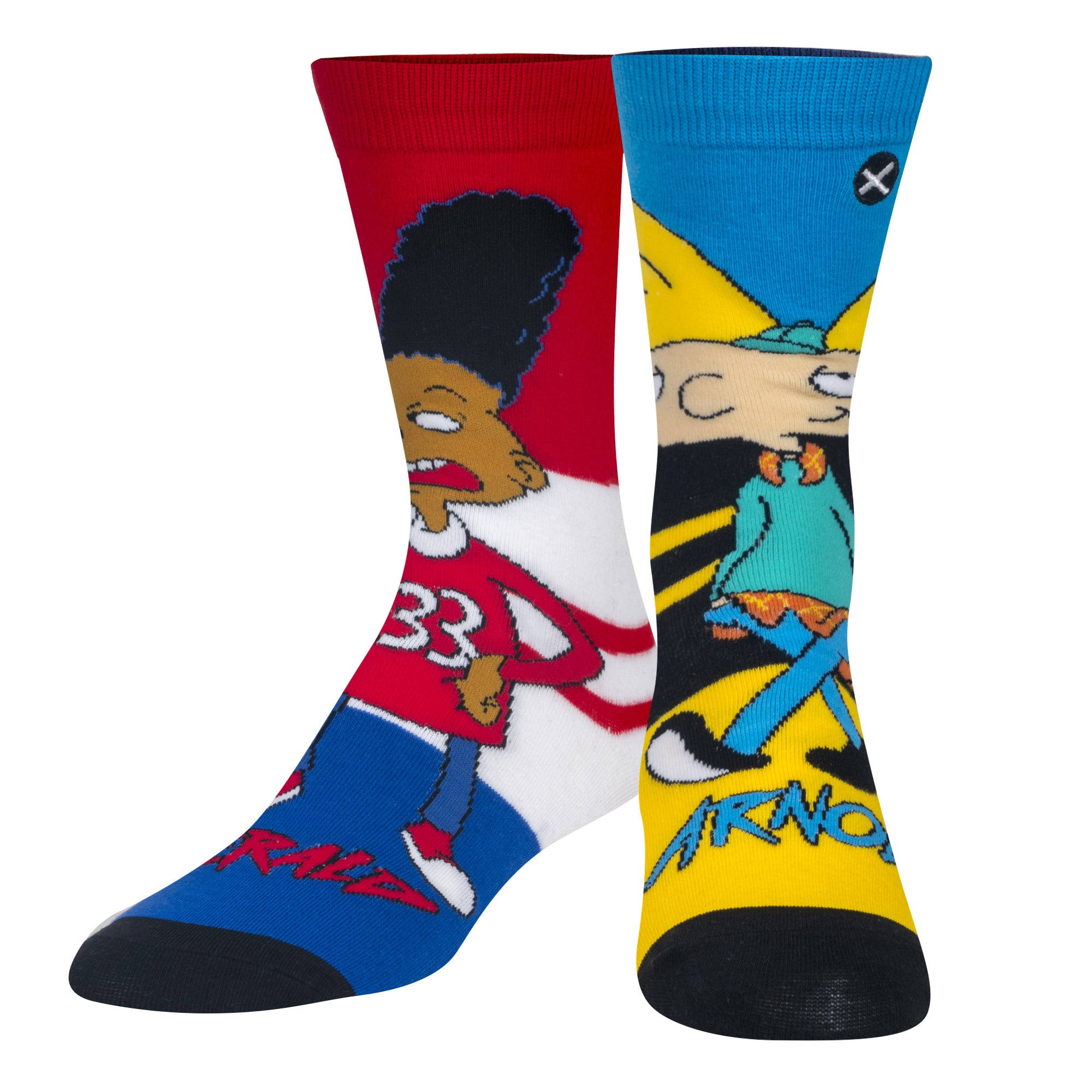 Hey Arnold! Hillwood Boys Women's Crew Socks