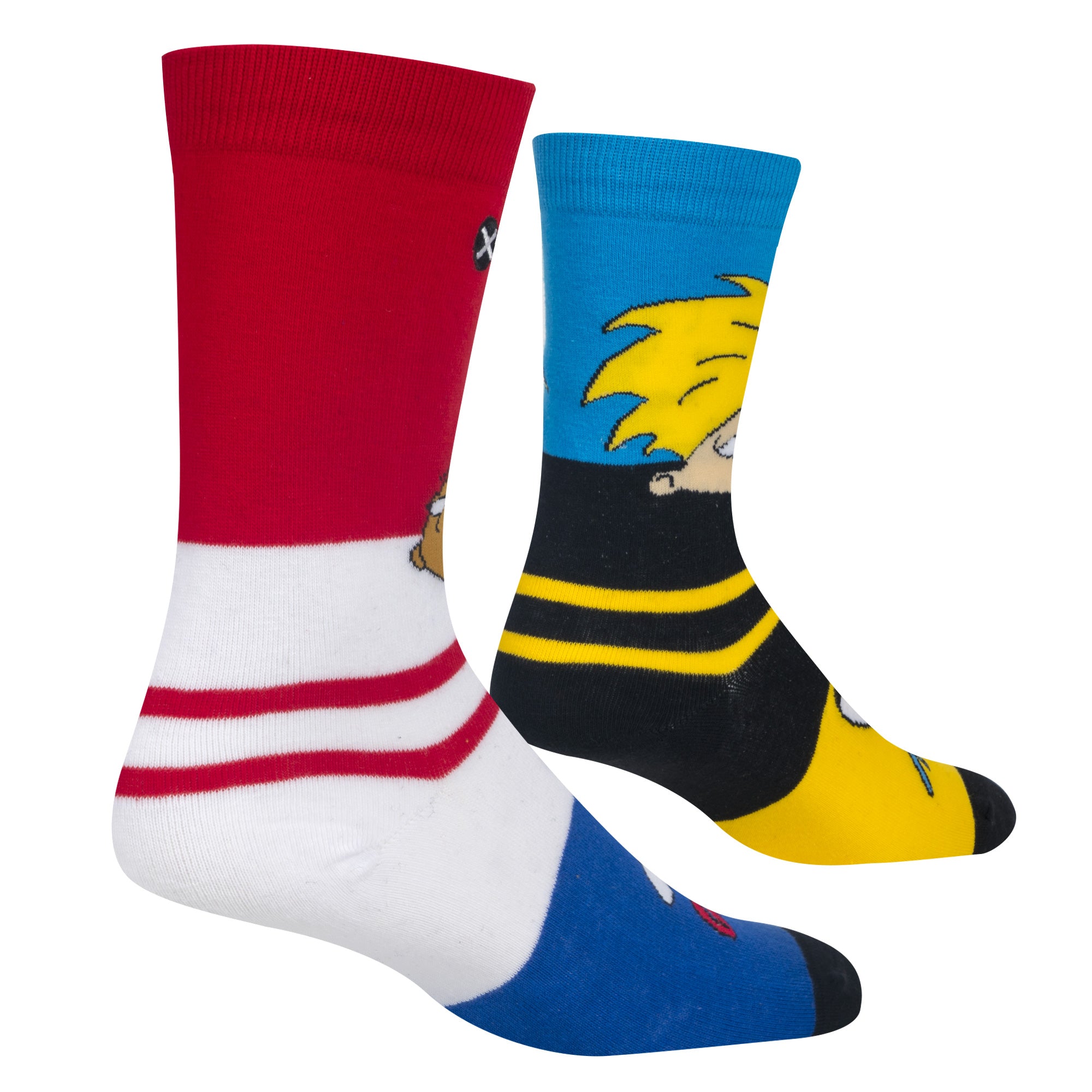 Hey Arnold! Hillwood Boys Women's Crew Socks