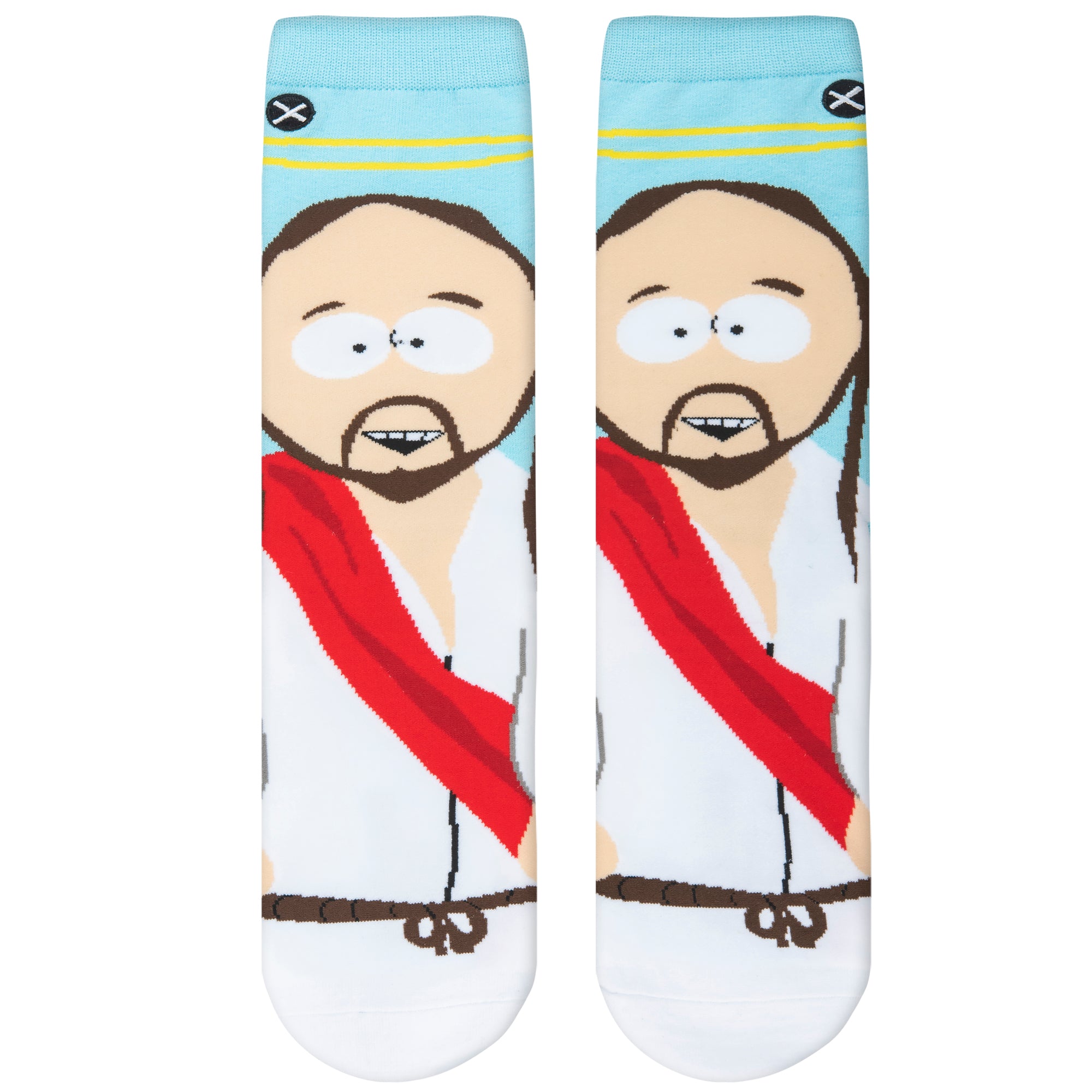 Jesus South Park Men's Crew Socks