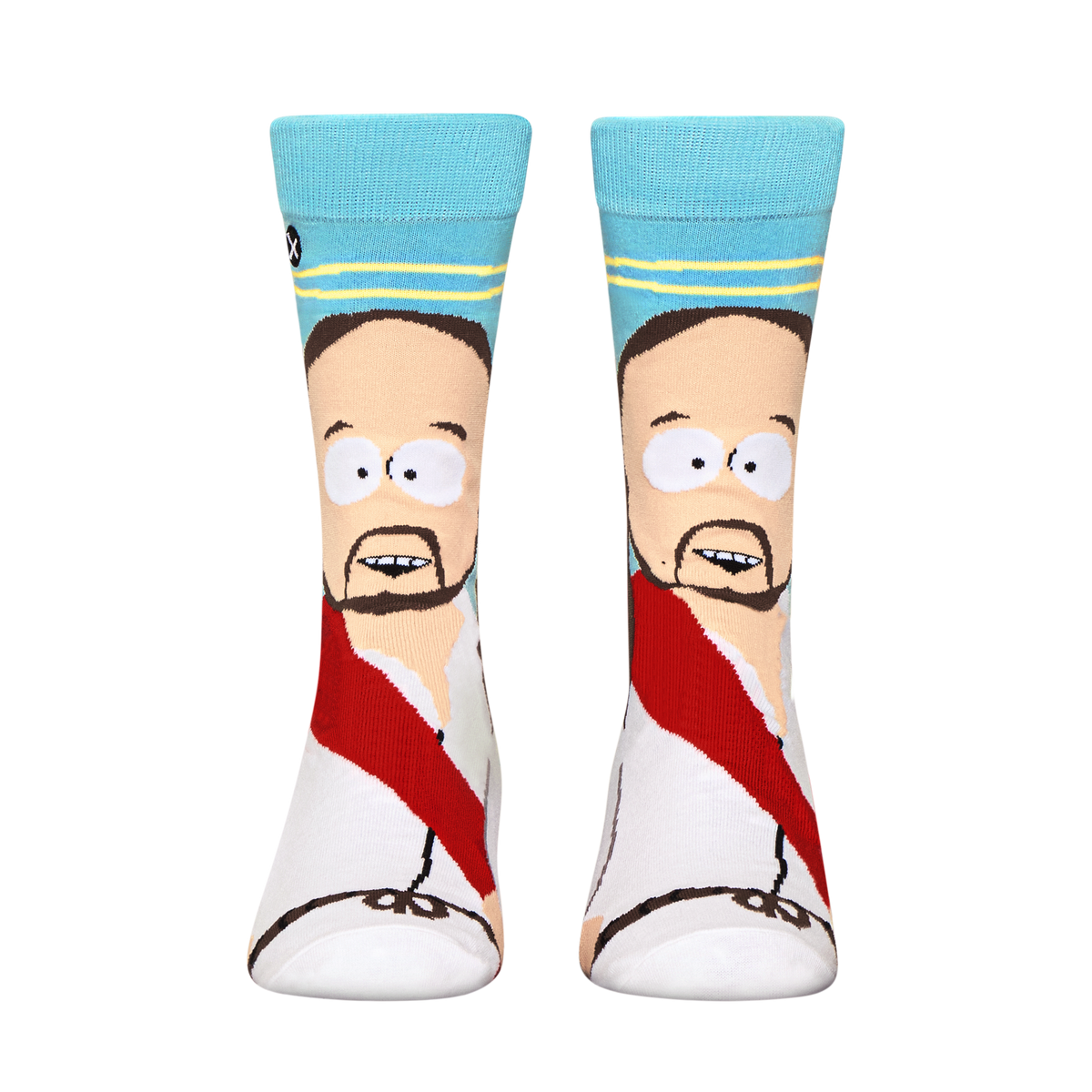 Jesus South Park Men's Crew Socks