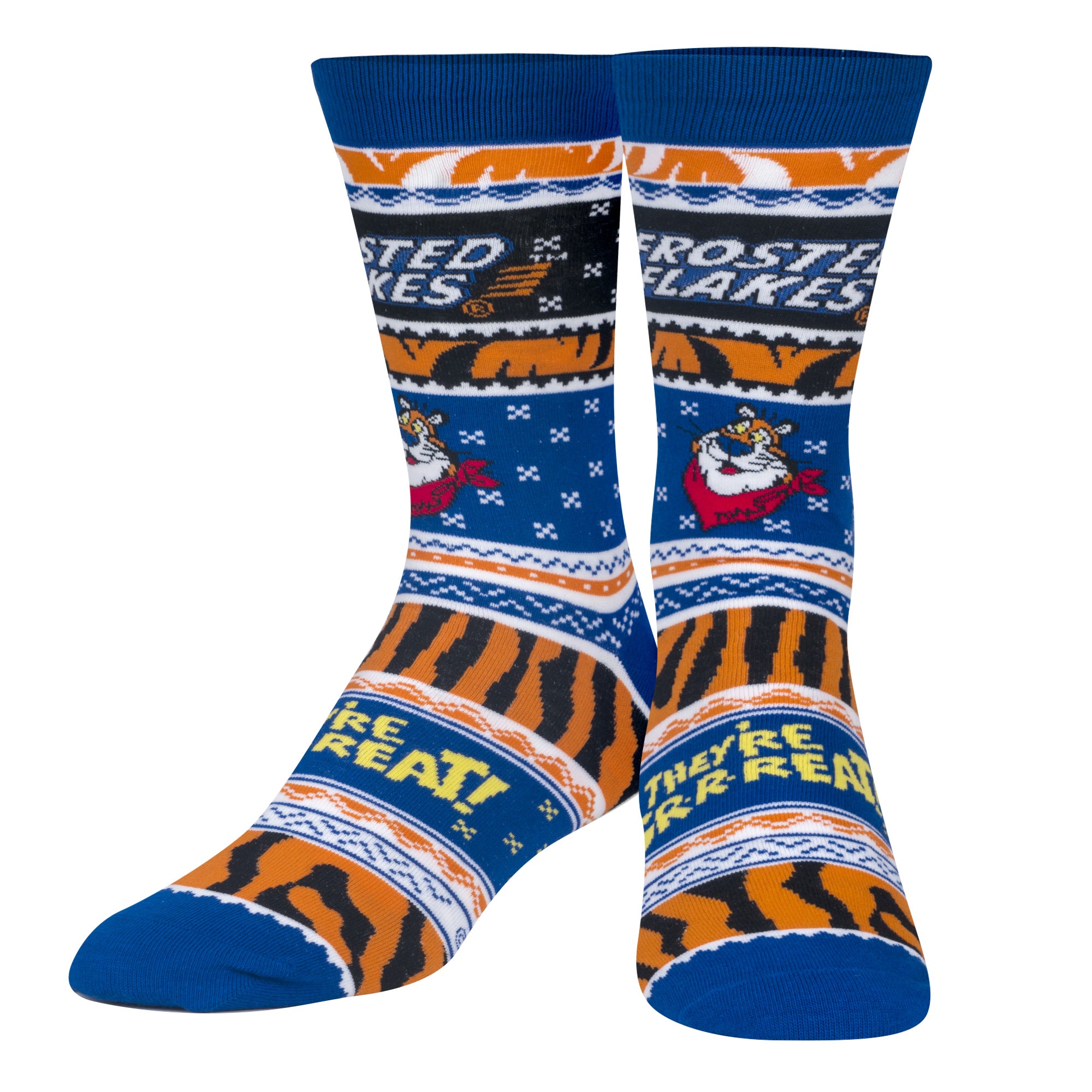 Frosted Flakes Sweater Men's Crew Socks