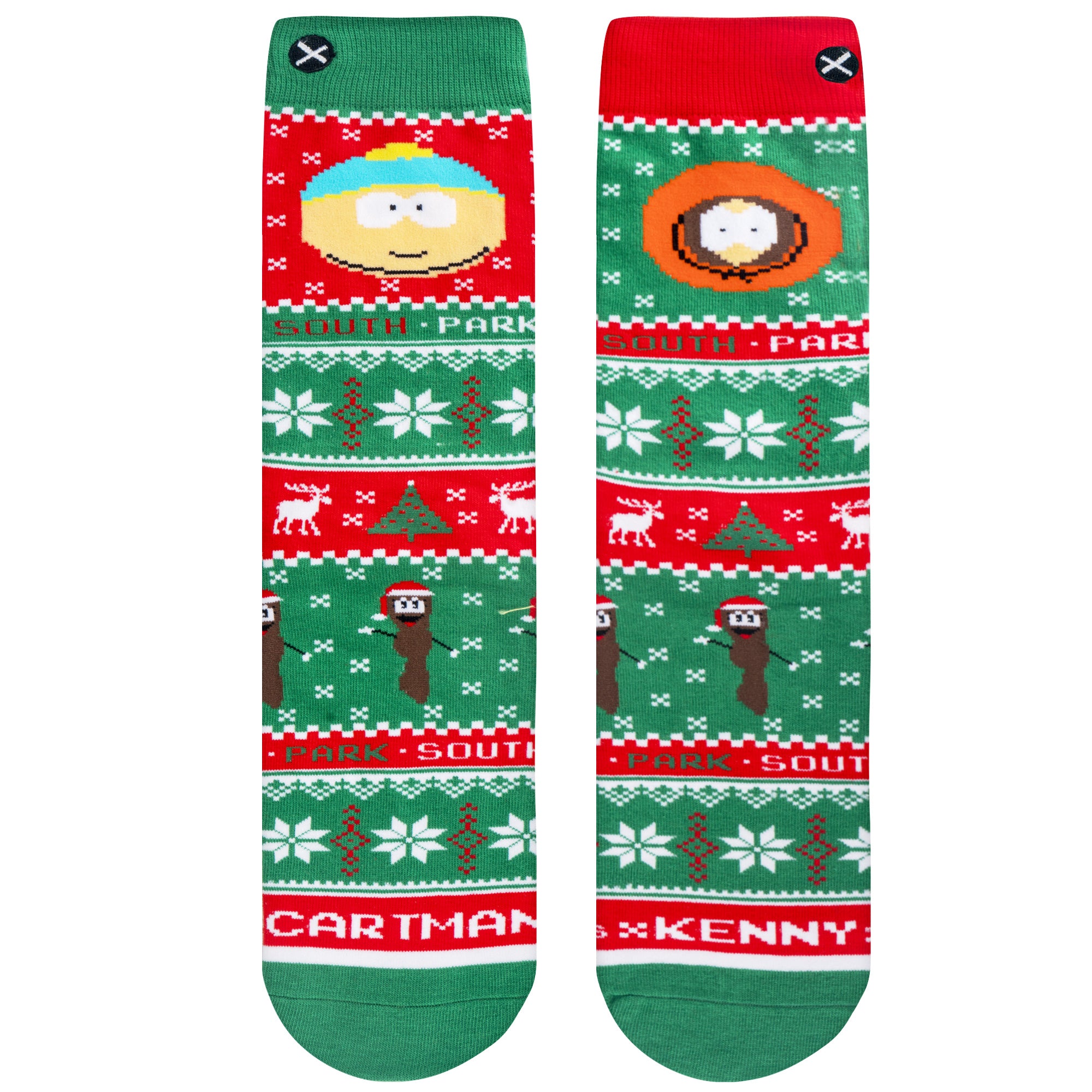 Cartman & Kenny Sweater Men's Crew Socks
