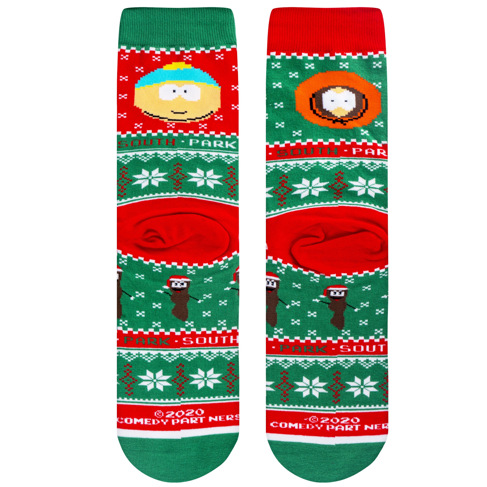 Cartman & Kenny Sweater Men's Crew Socks