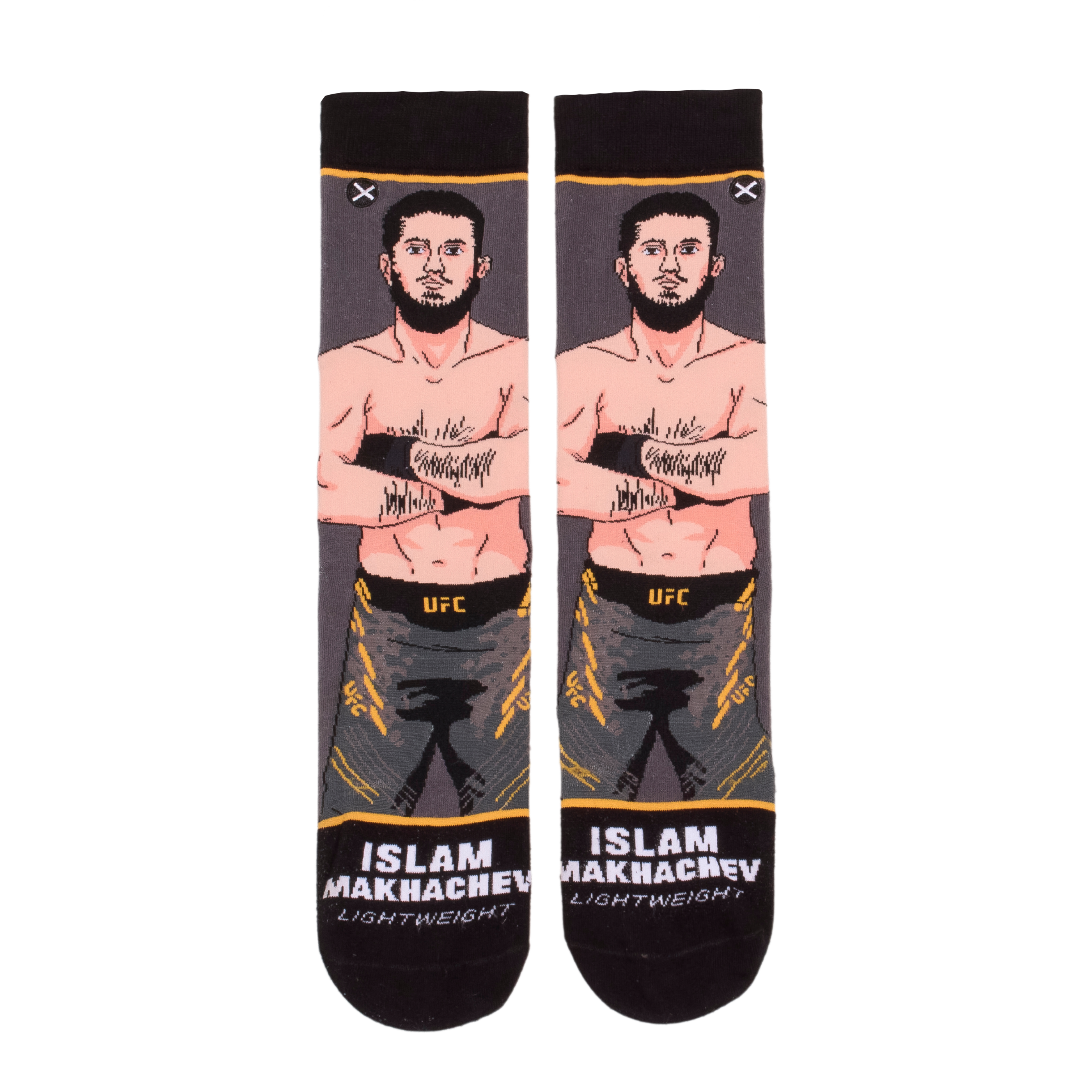 Islam Makhachev Men's Crew Socks