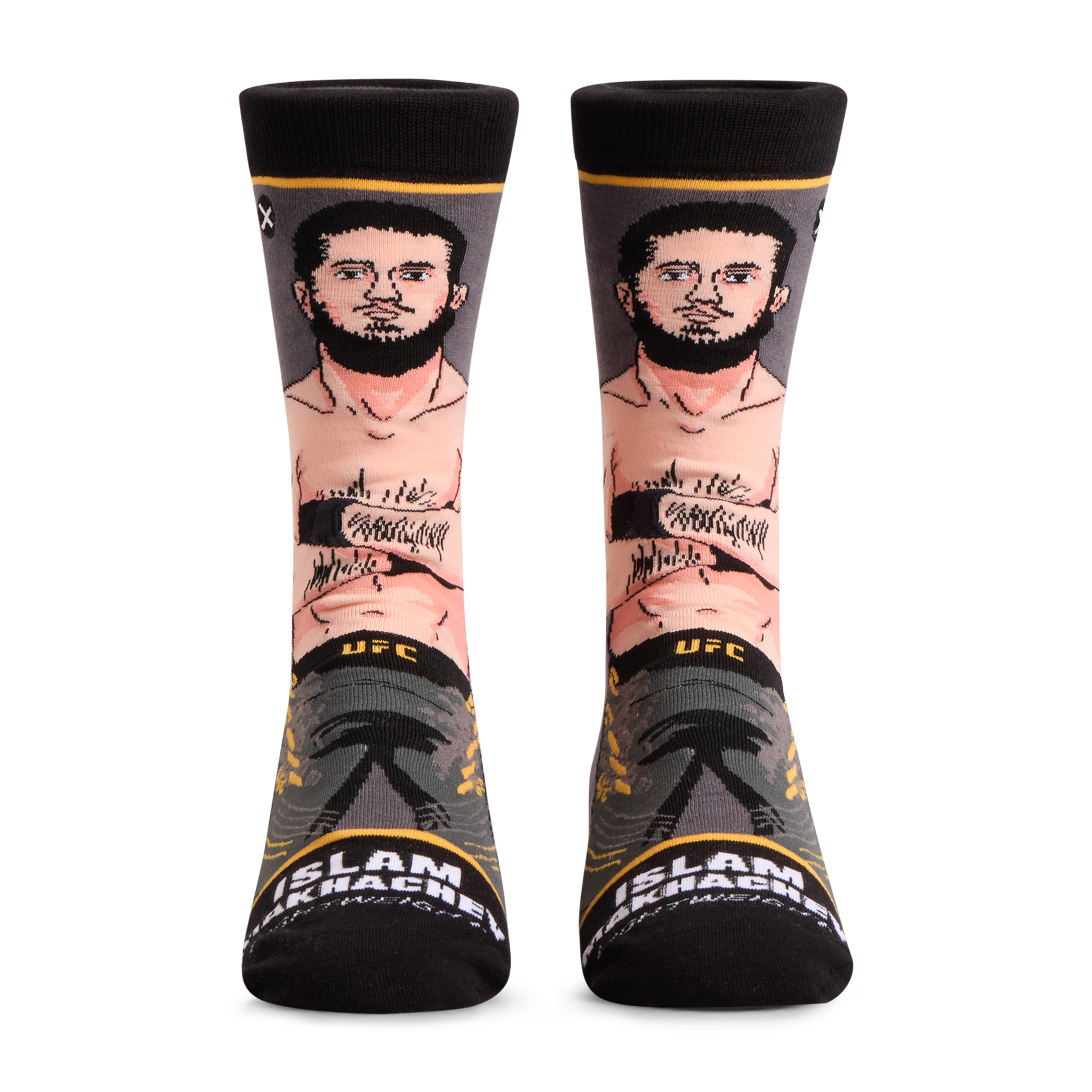 Islam Makhachev Men's Crew Socks