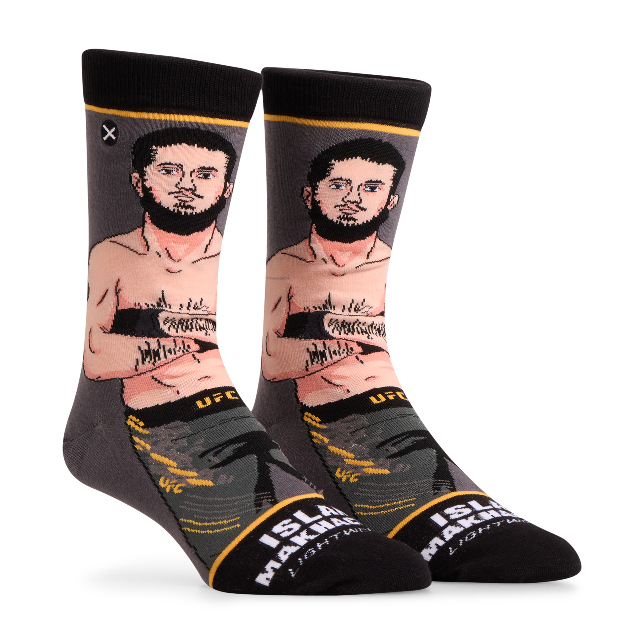 Islam Makhachev Men's Crew Socks