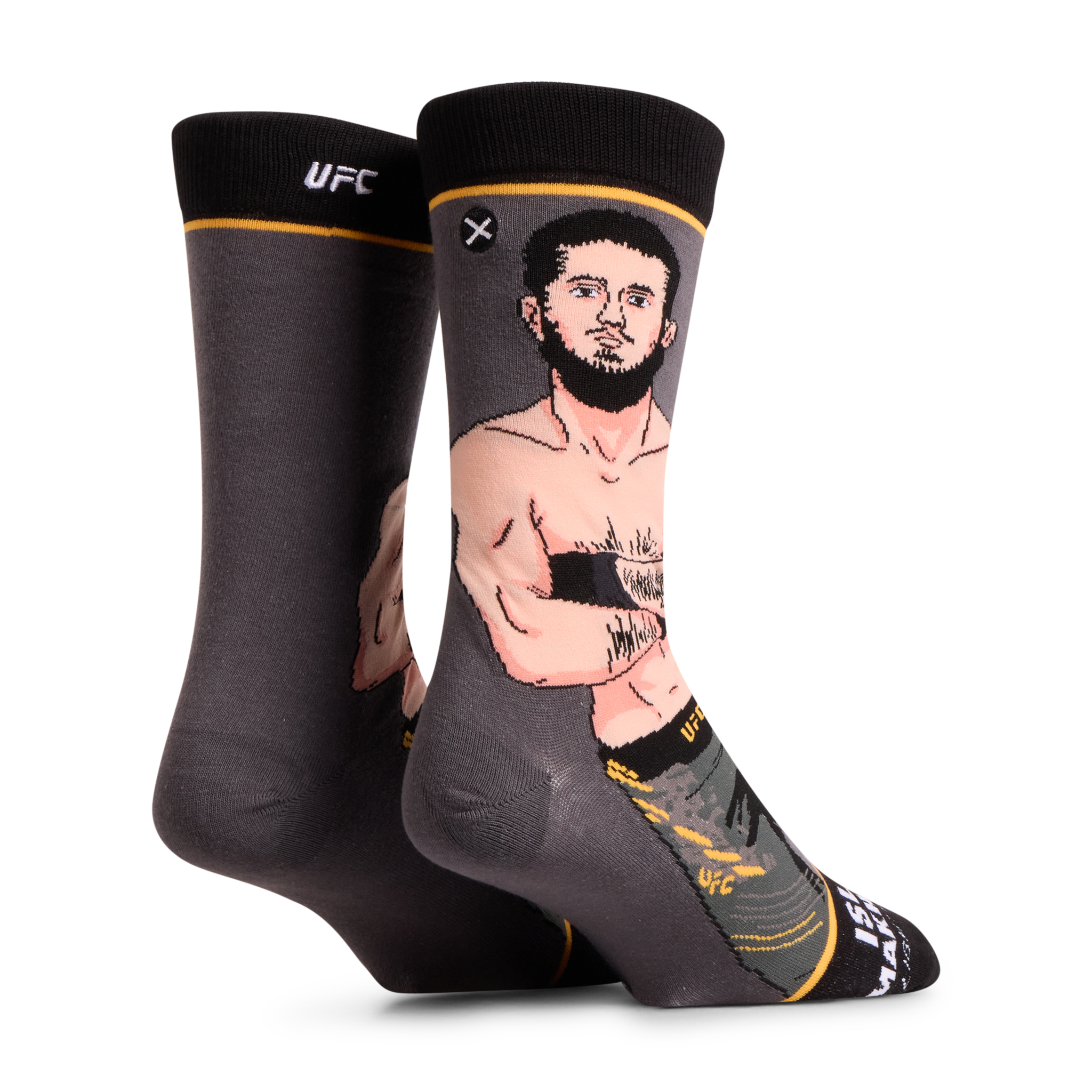 Islam Makhachev Men's Crew Socks