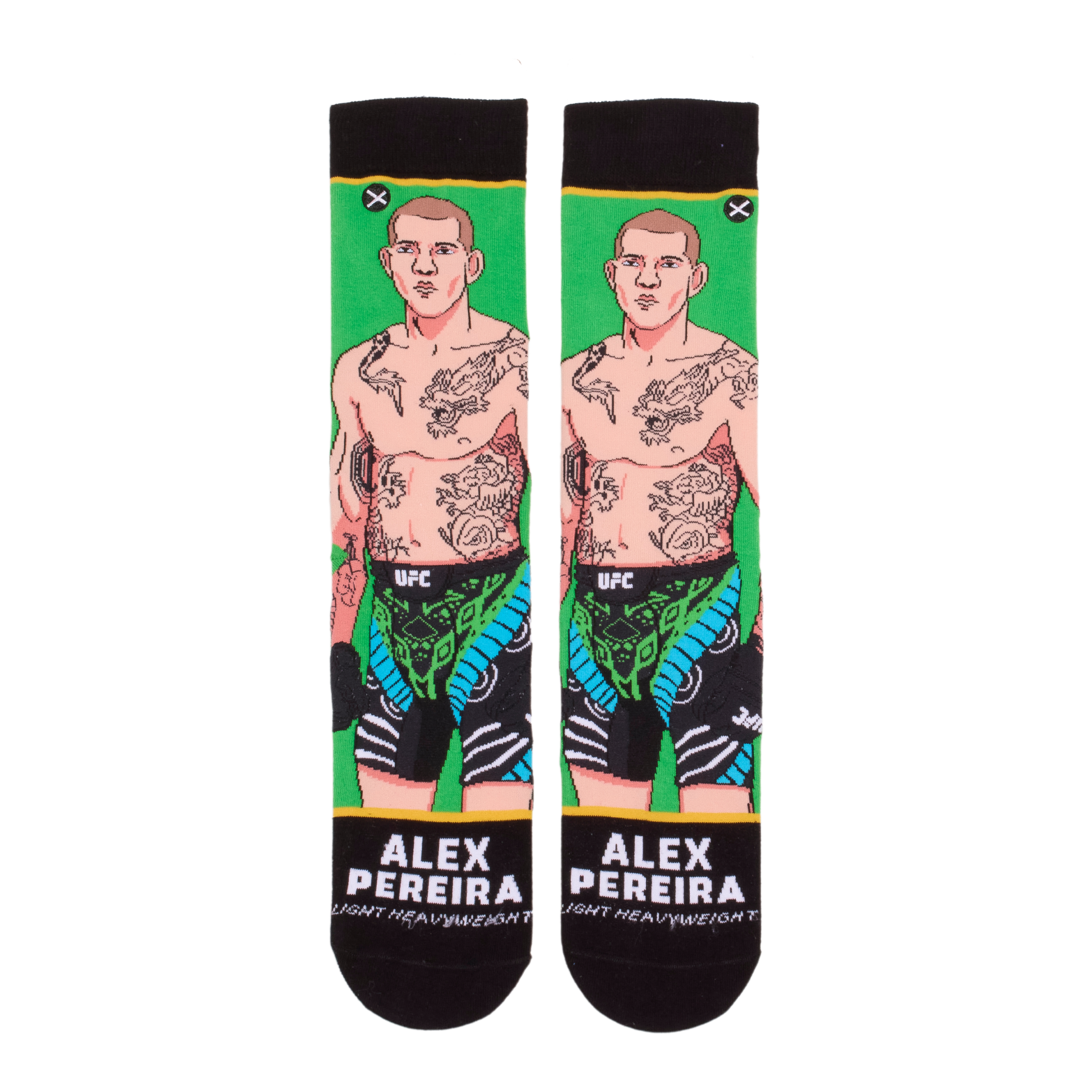 Alex Pereira Men's Crew Socks