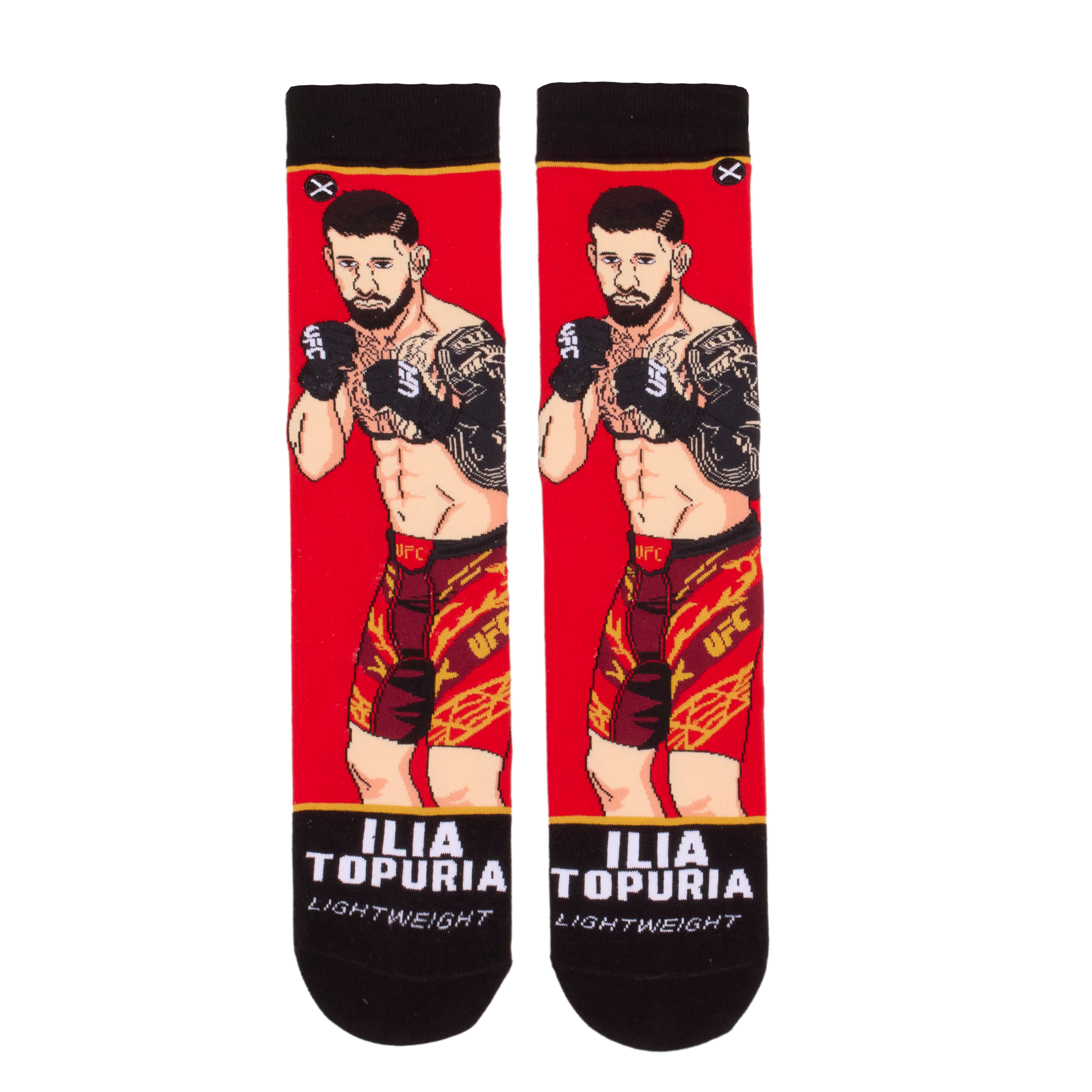 Ilia Topuria Men's Crew Socks