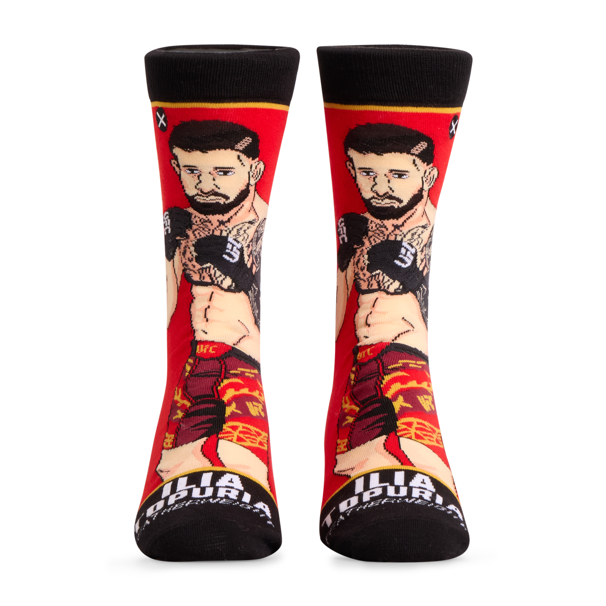 Ilia Topuria Men's Crew Socks