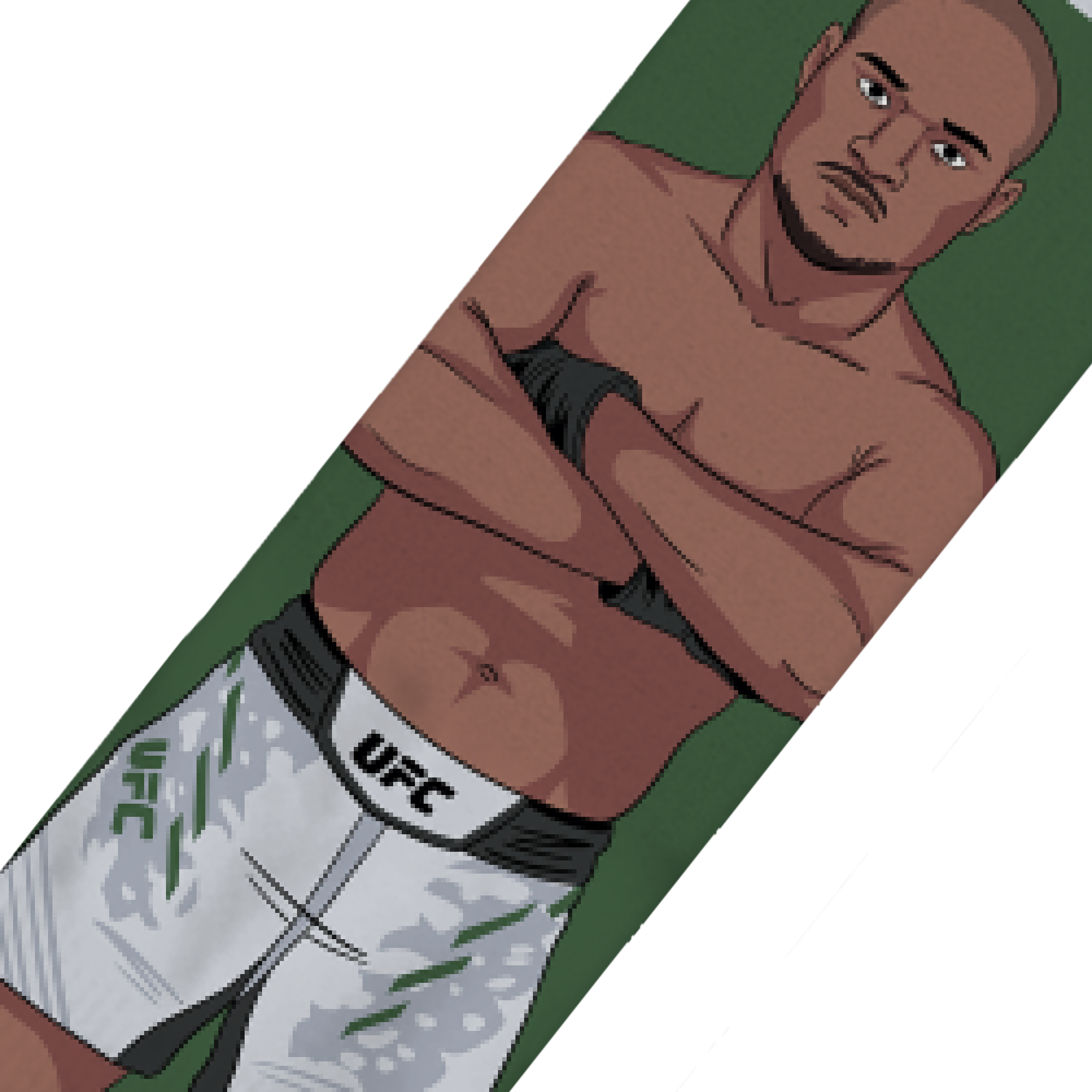 Kamaru Usman Men's Crew Socks