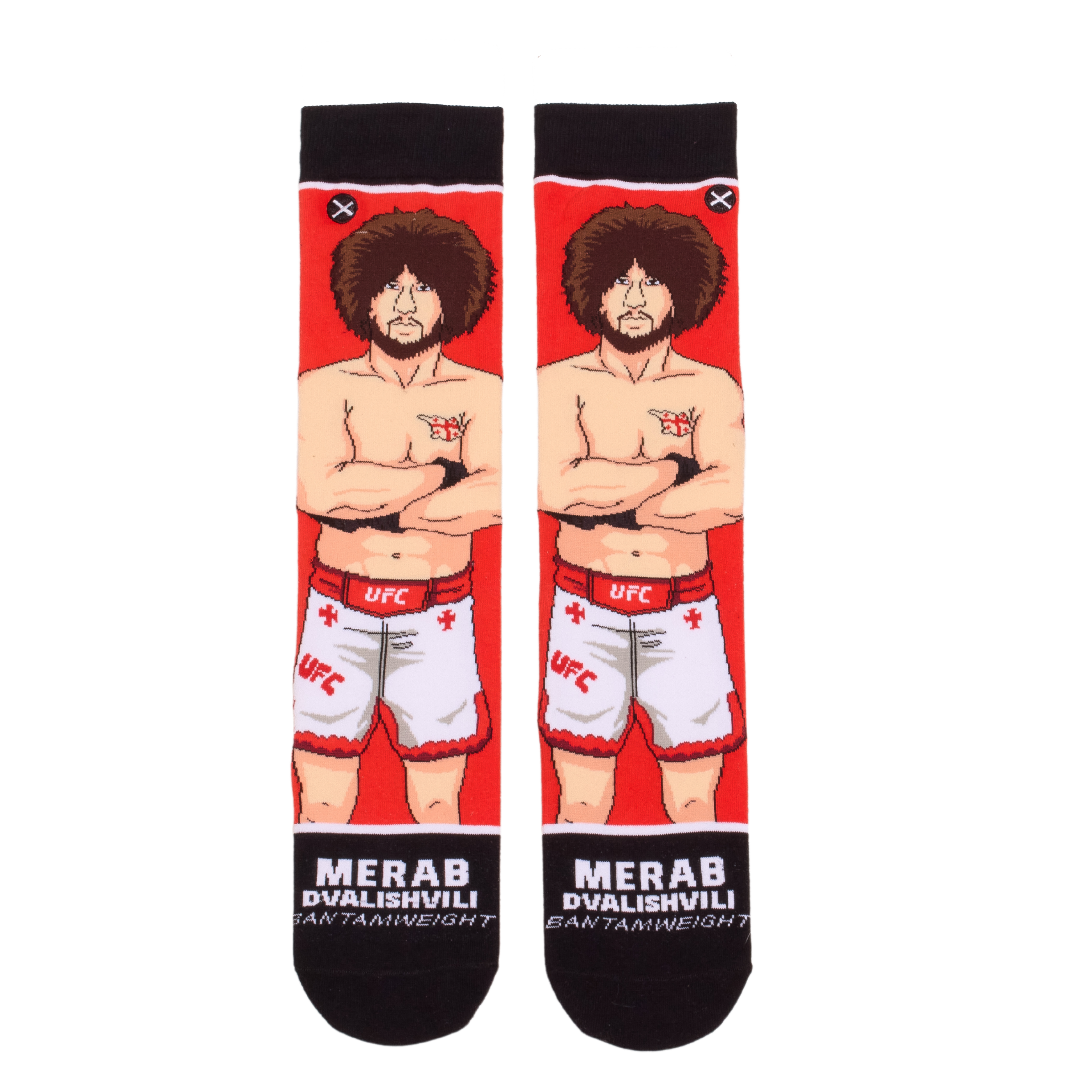 Merab Dvalishvili Men's Crew Socks