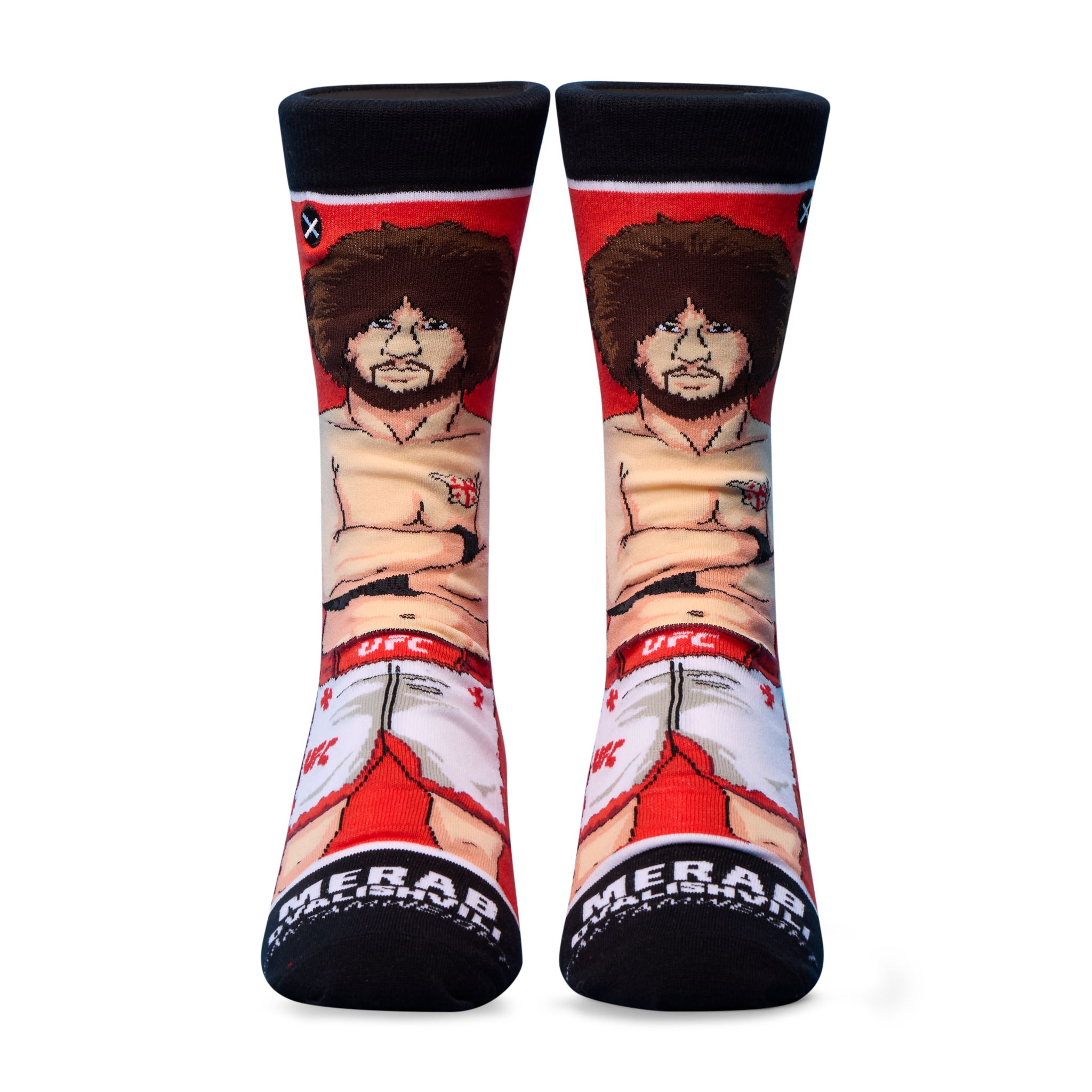 Merab Dvalishvili Men's Crew Socks