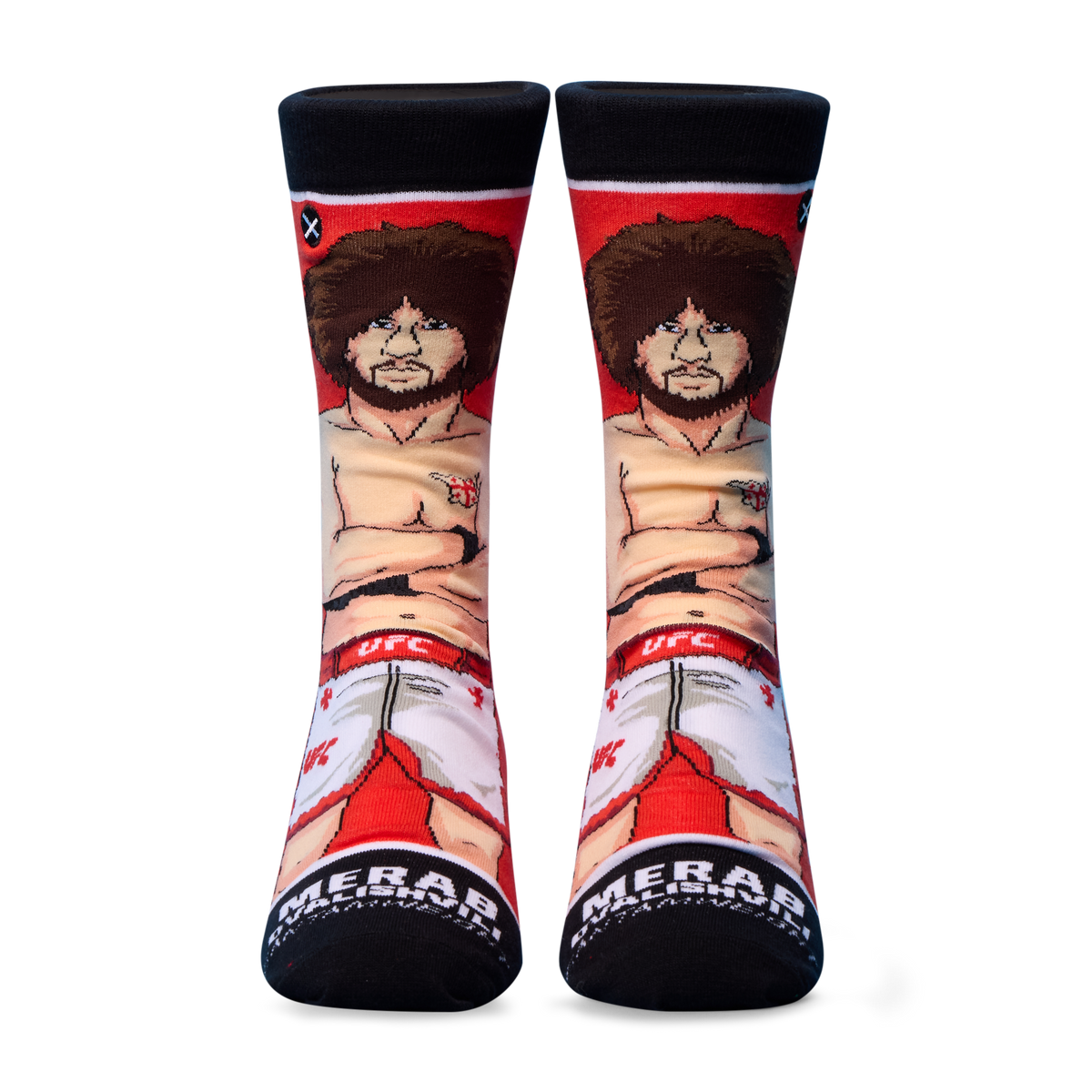 Merab Dvalishvili Crew Socks