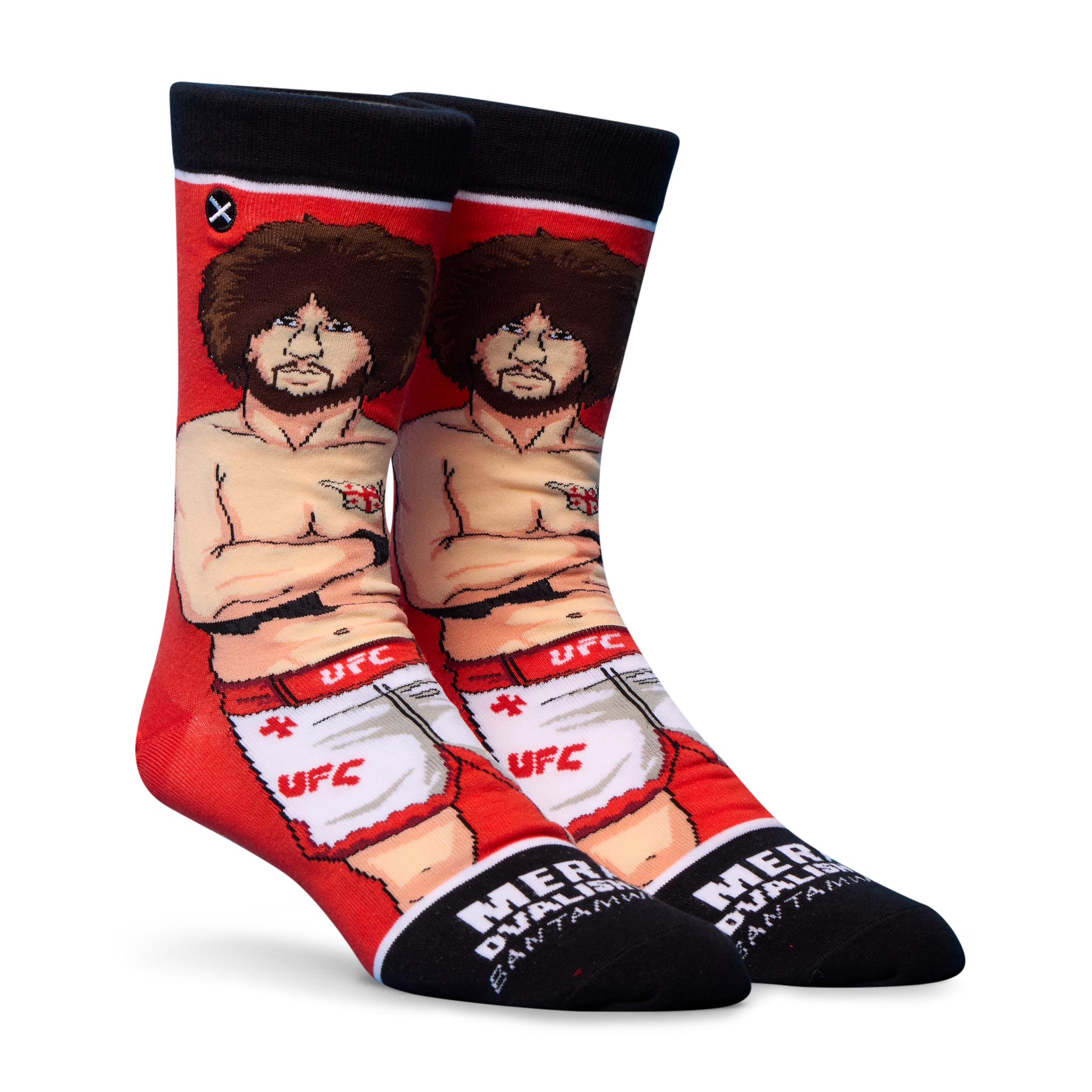Merab Dvalishvili Men's Crew Socks