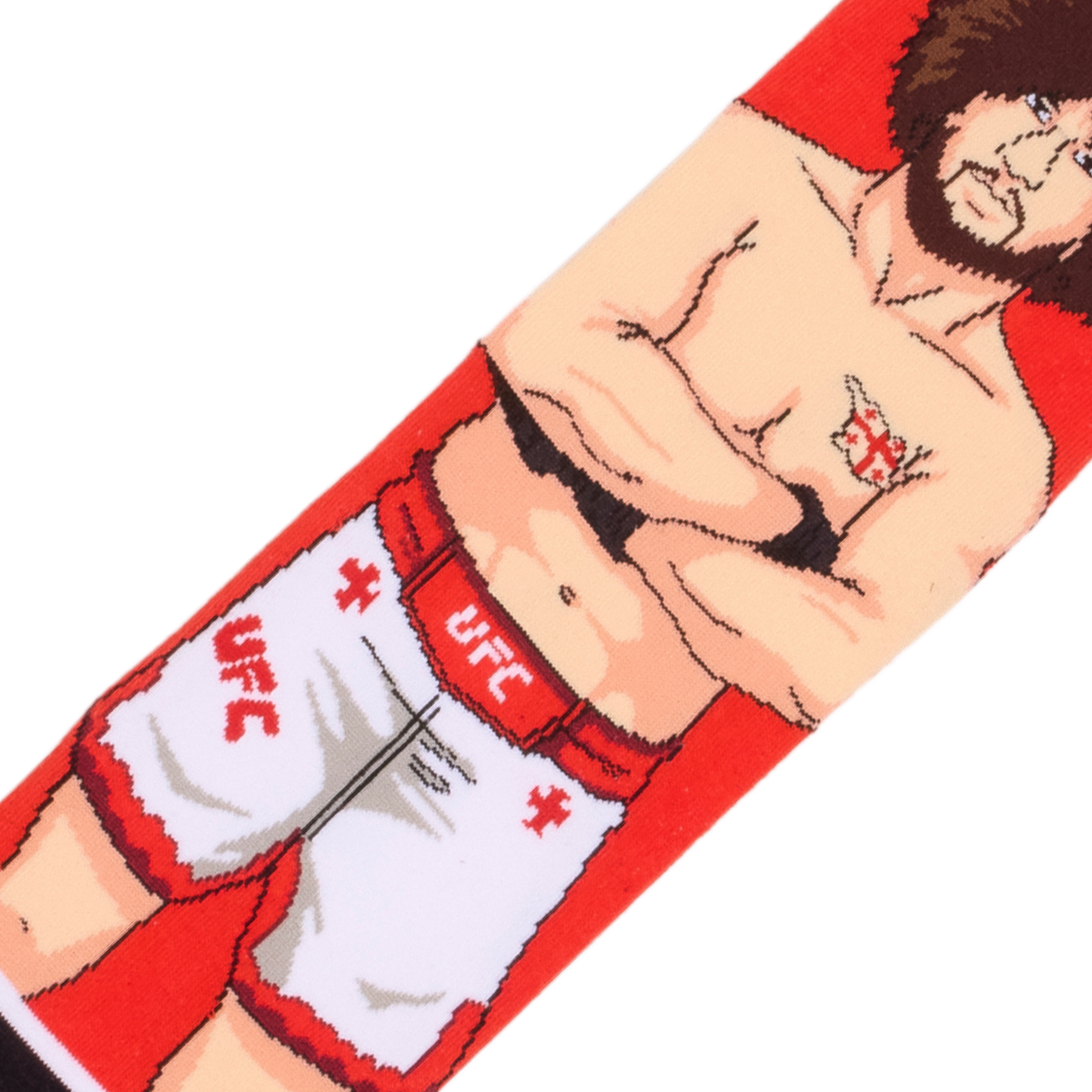 Merab Dvalishvili Men's Crew Socks