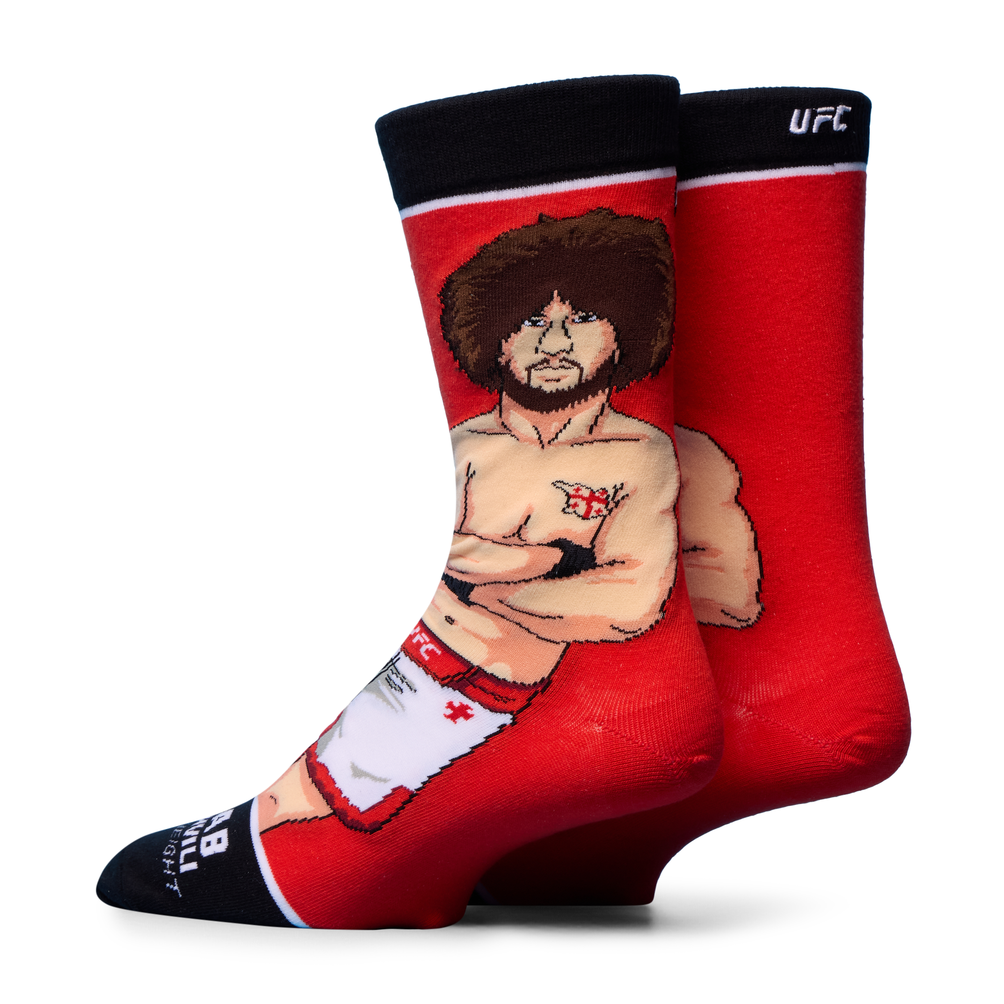 Merab Dvalishvili Men's Crew Socks