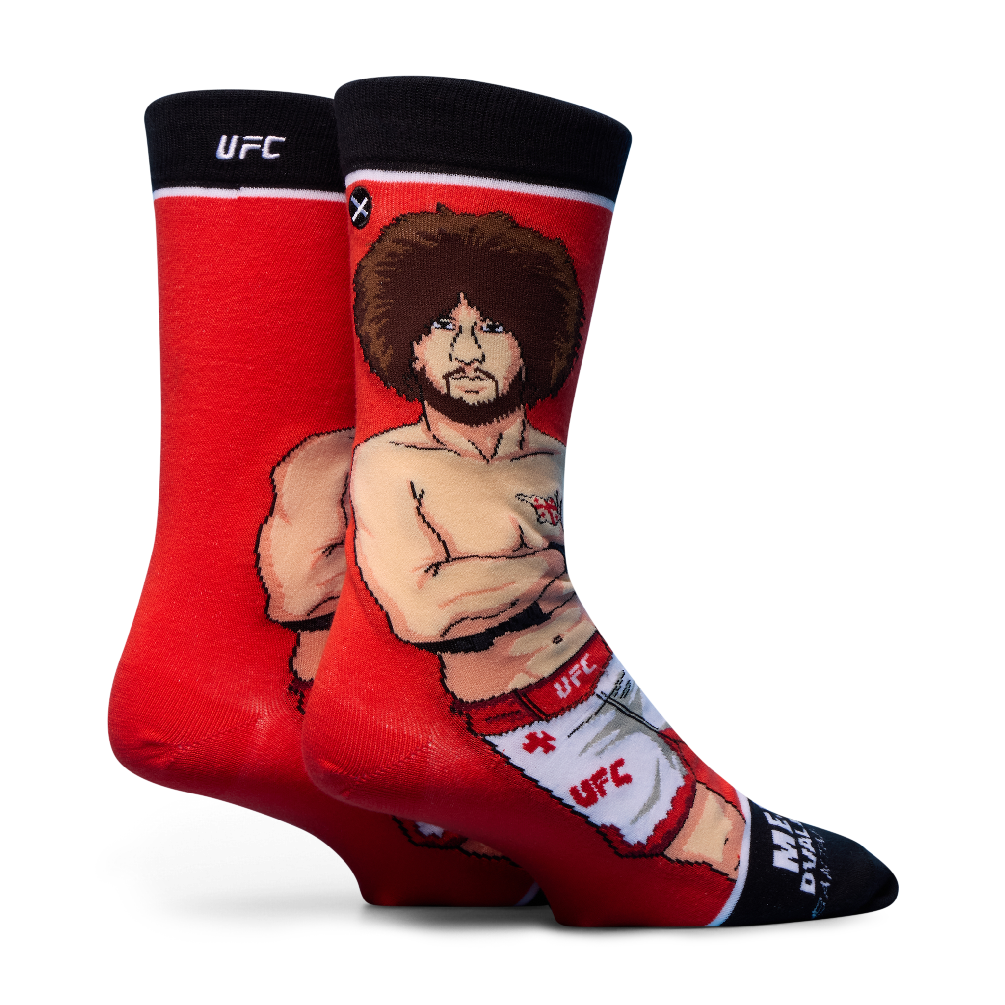 Merab Dvalishvili Men's Crew Socks