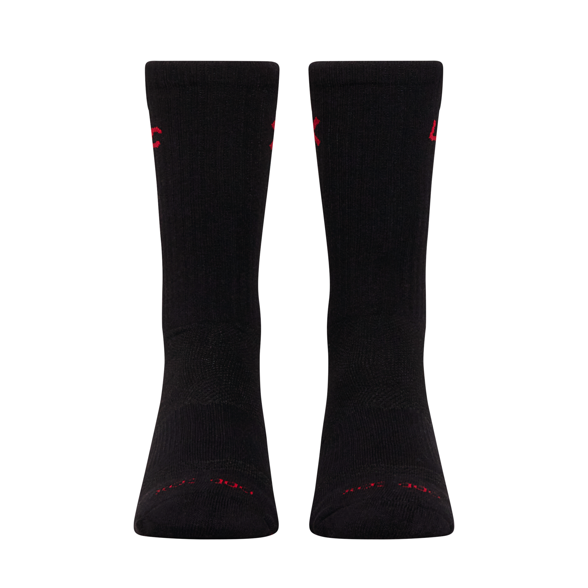 UFC Logo Men's Crew Socks - Black