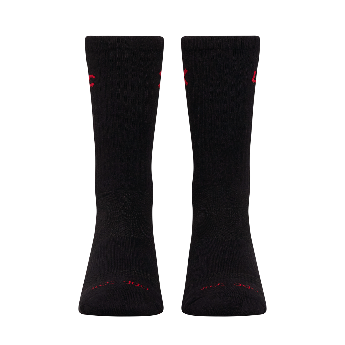 UFC Logo Men's Crew Socks - Black