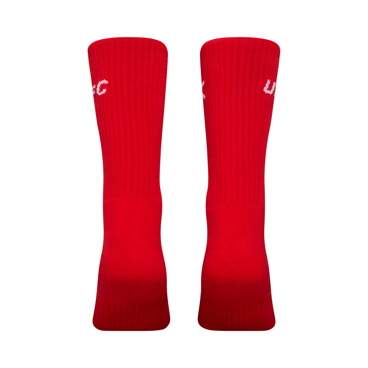UFC Logo Men's Crew Socks - Red