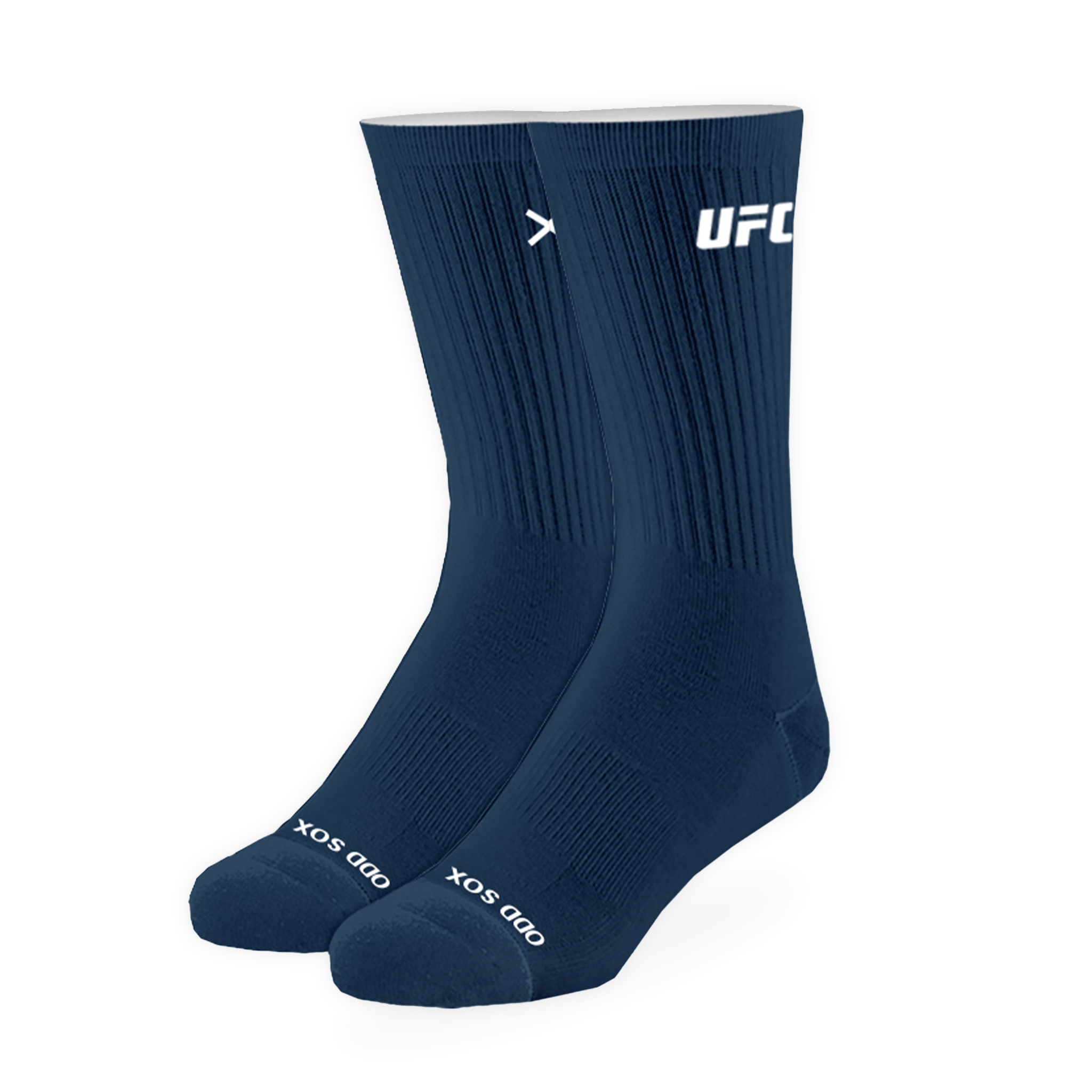 UFC Logo Men's Crew Socks - Navy