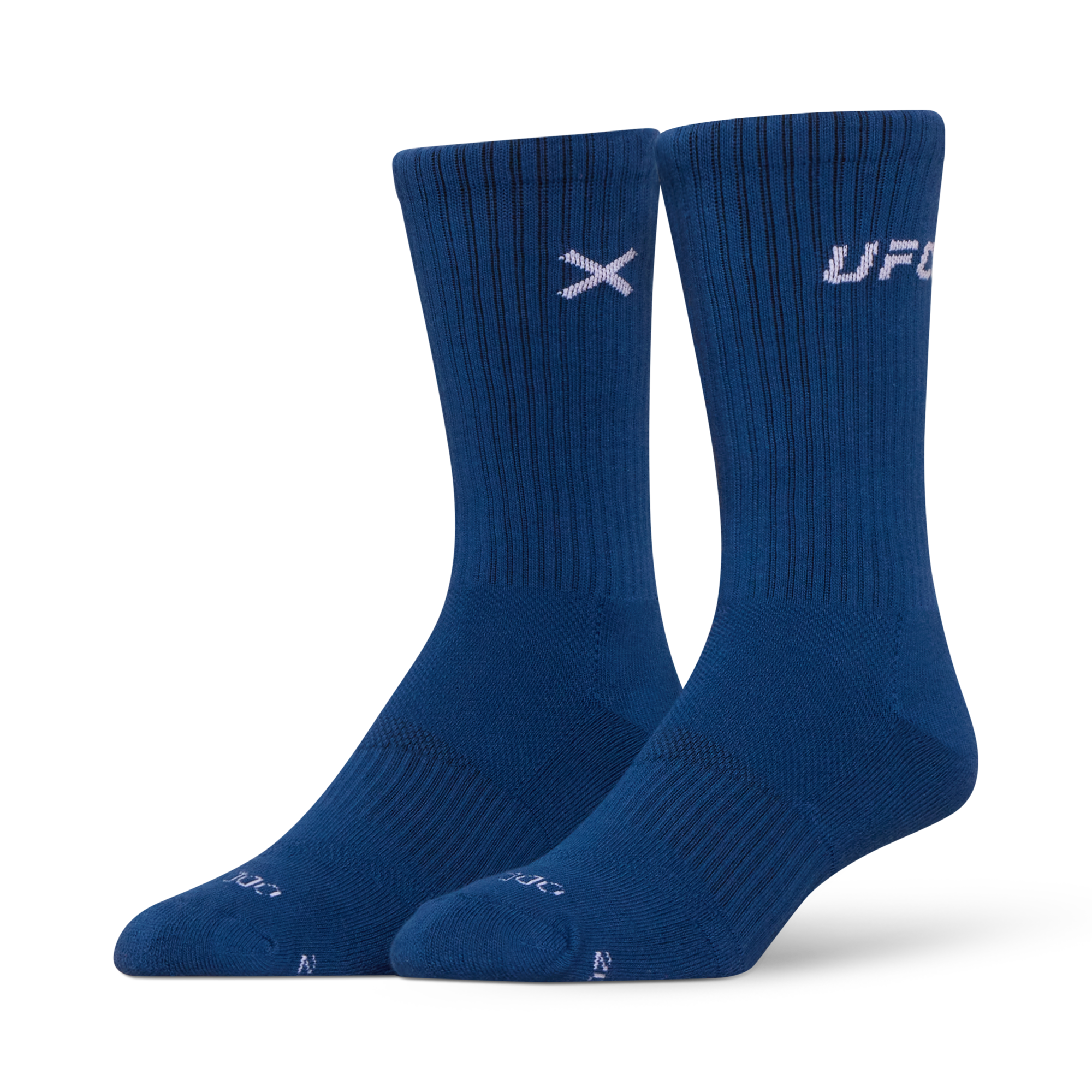 UFC Logo Men's Crew Socks - Navy
