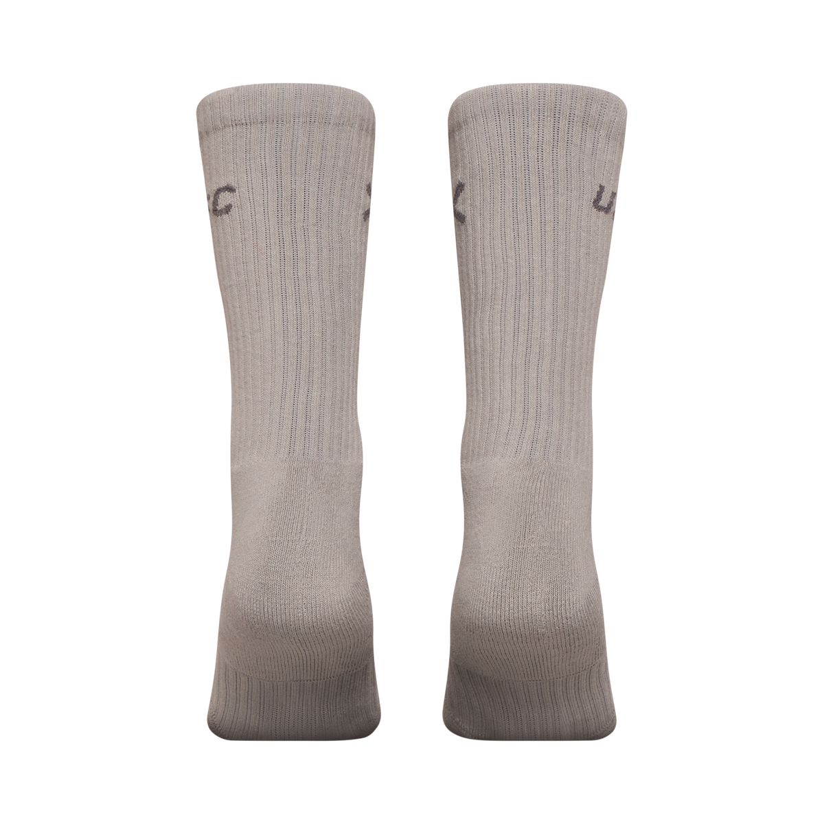 UFC Logo Men's Crew Socks - Silver