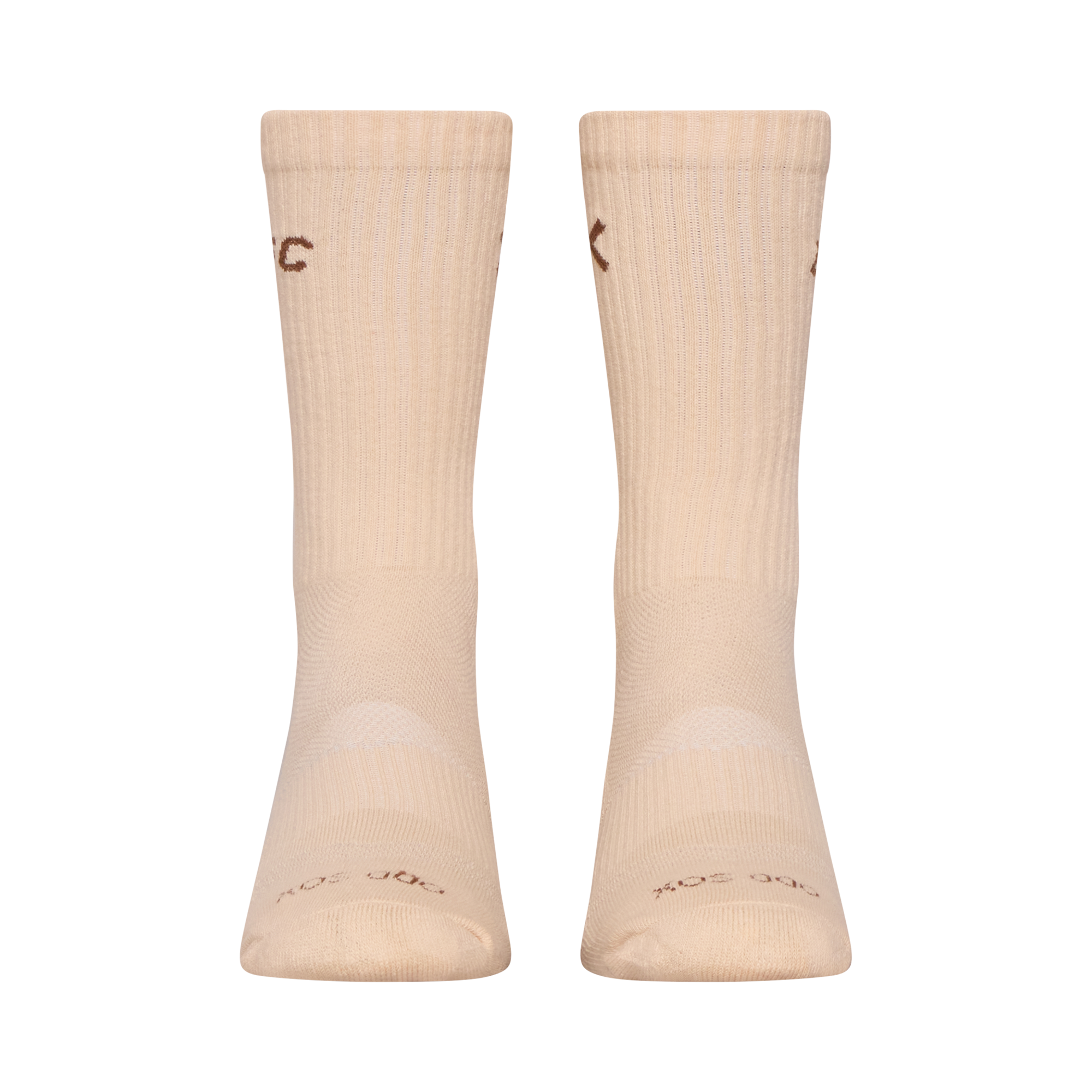 UFC Logo Men's Crew Socks - Bone