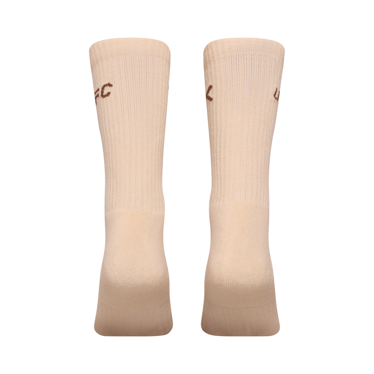 UFC Logo Men's Crew Socks - Bone