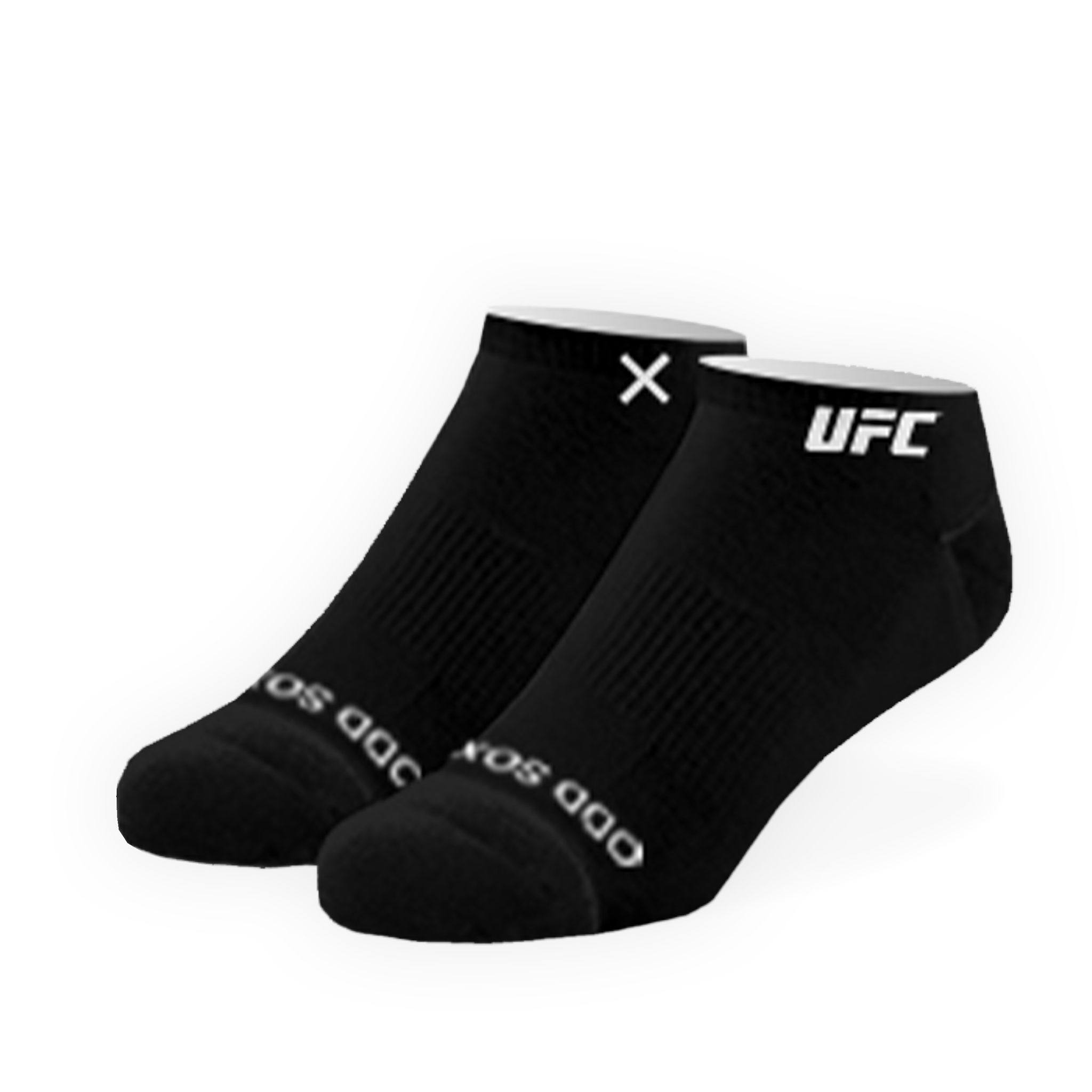 UFC Logo Men's Ankle Socks - Black 6-Pack