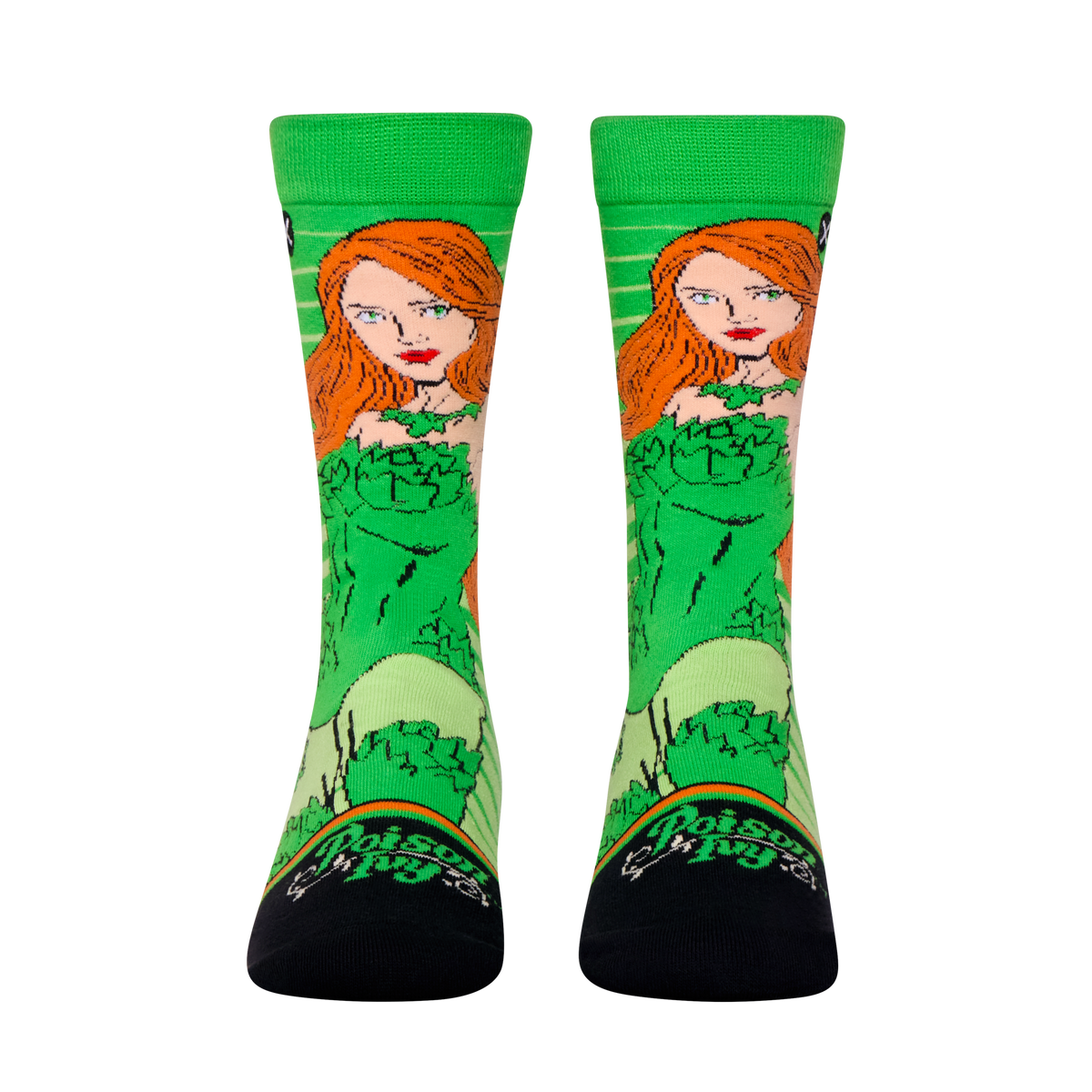 Poison Ivy Portrait Crew Socks