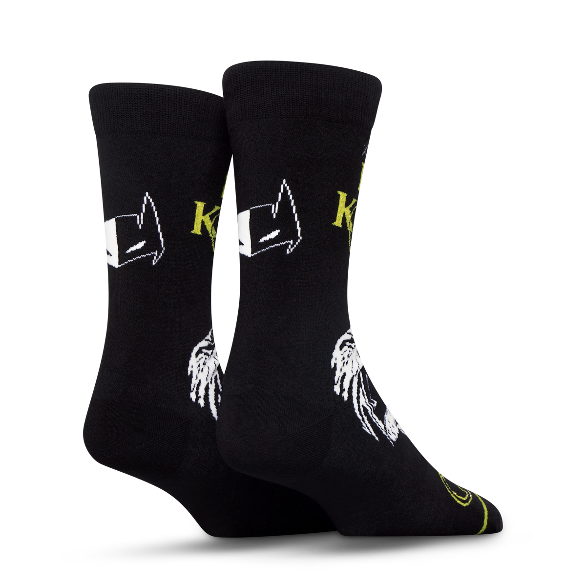 Batman Metallic Dark Night Crew Socks