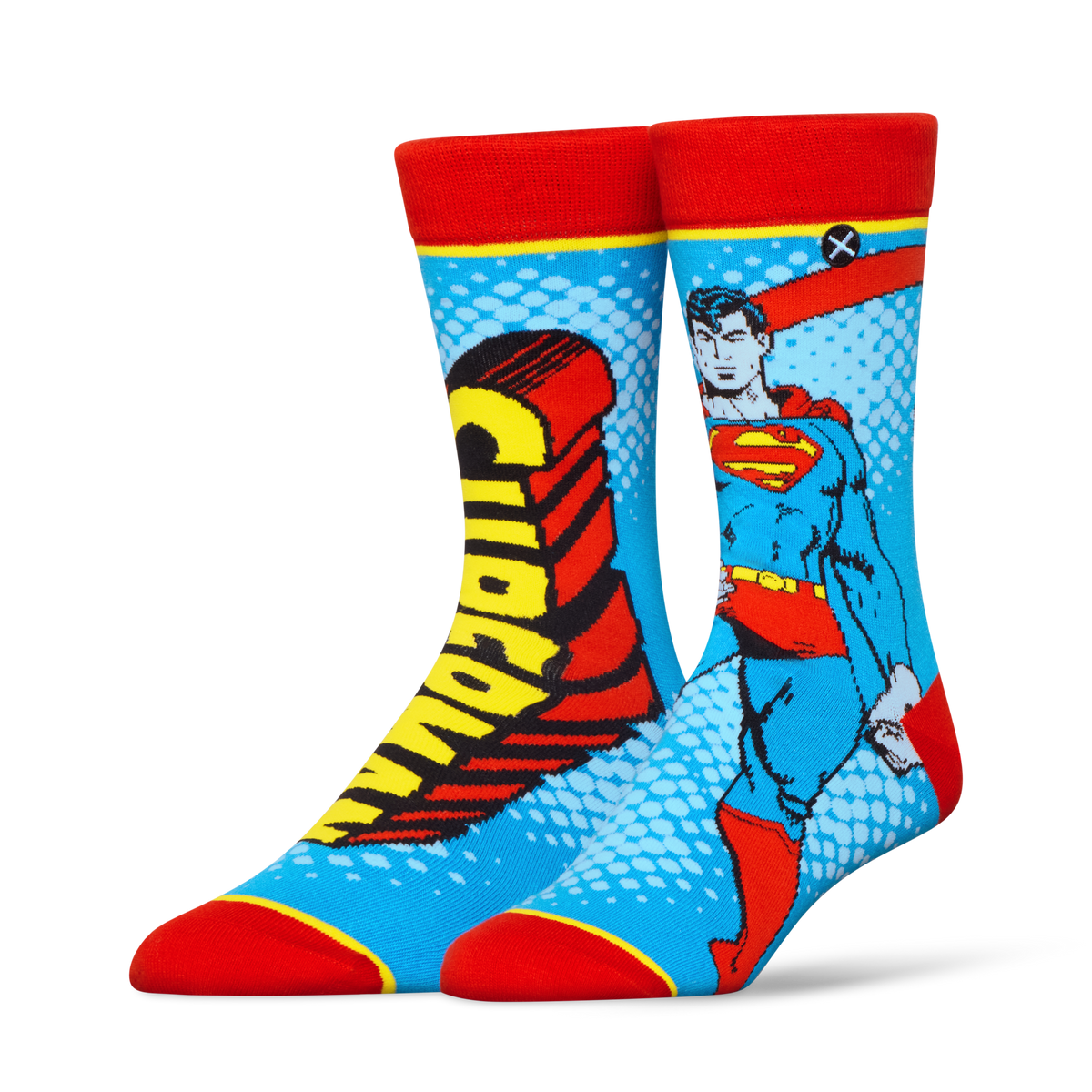 Superman Retro Split Crew Socks