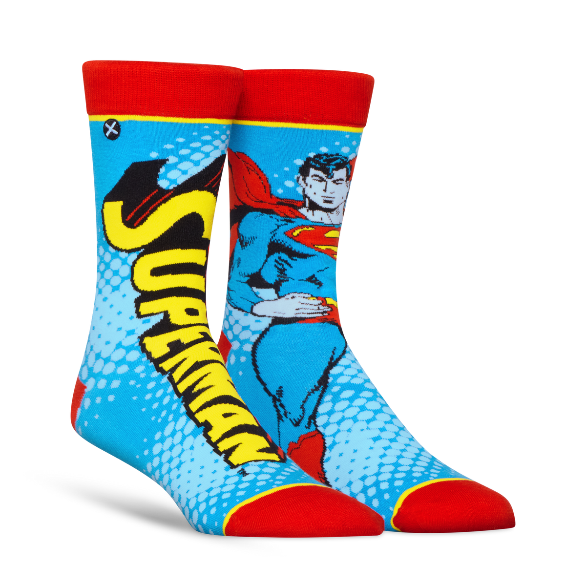Superman Retro Split Crew Socks