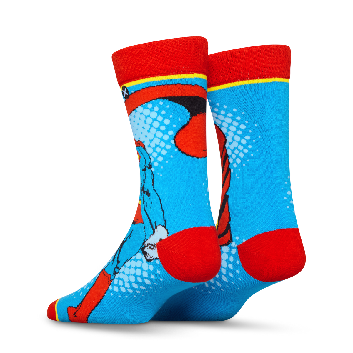 Superman Retro Split Crew Socks