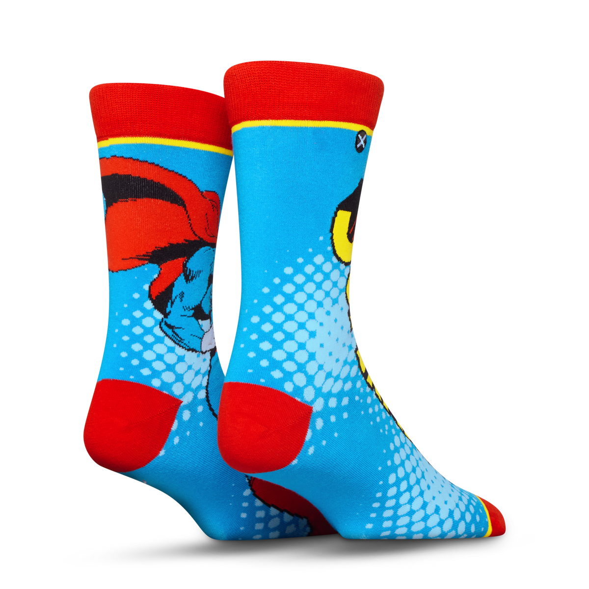 Superman Retro Split Crew Socks