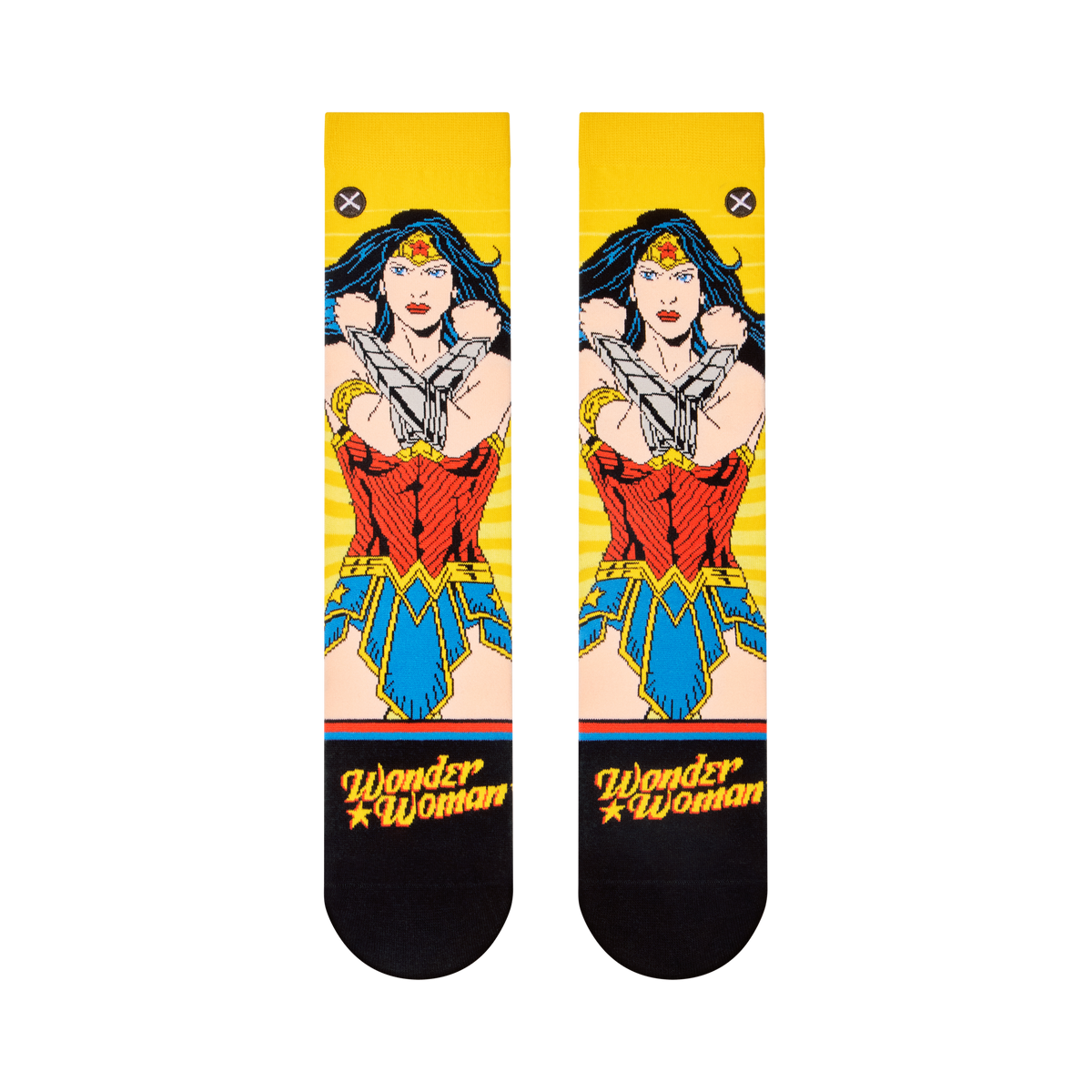 Wonder Woman Portrait Crew Socks
