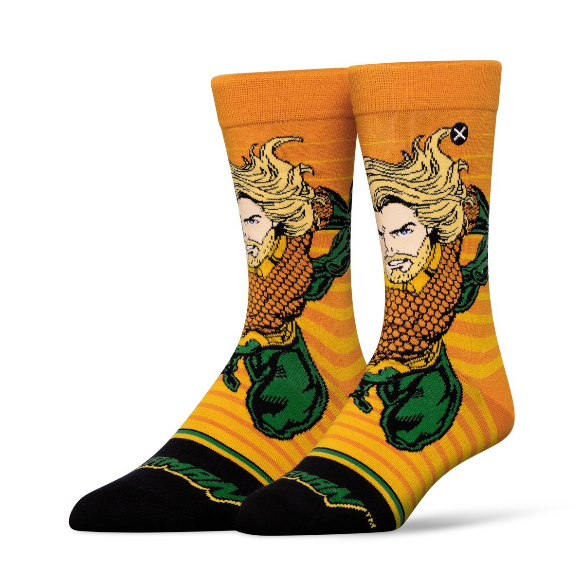 Aquaman Portrait Crew Socks