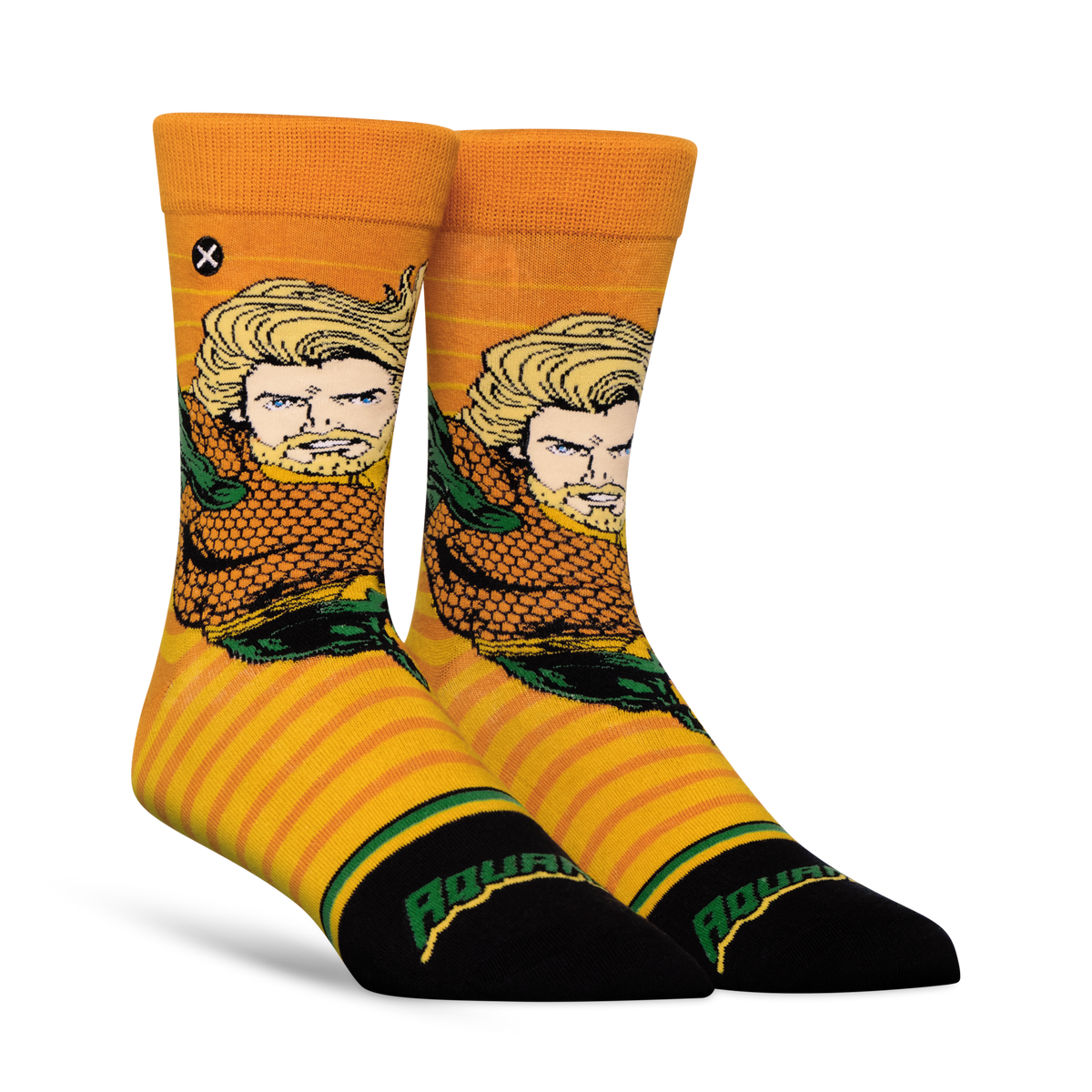 Aquaman Portrait Crew Socks