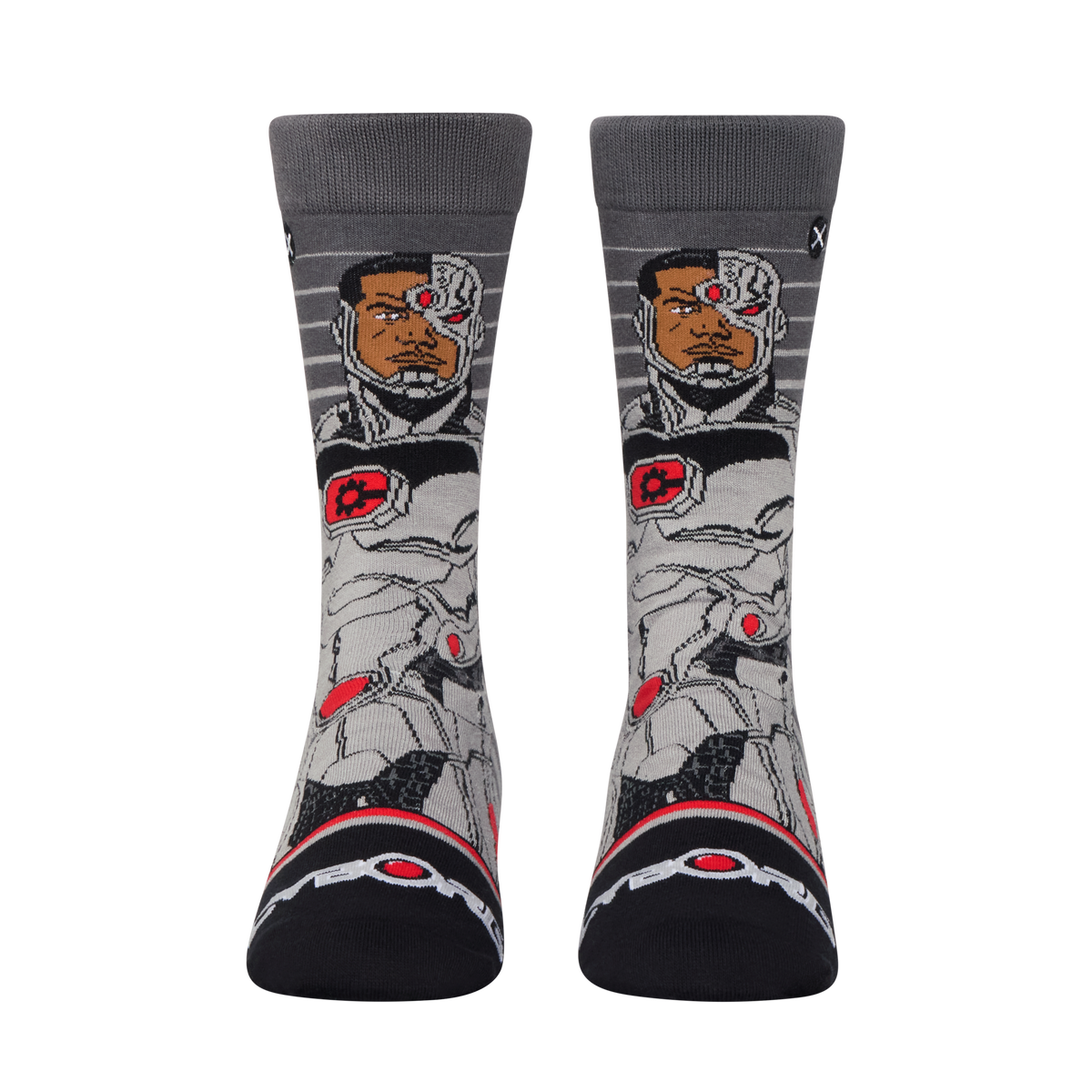 Cyborg Portrait Crew Socks