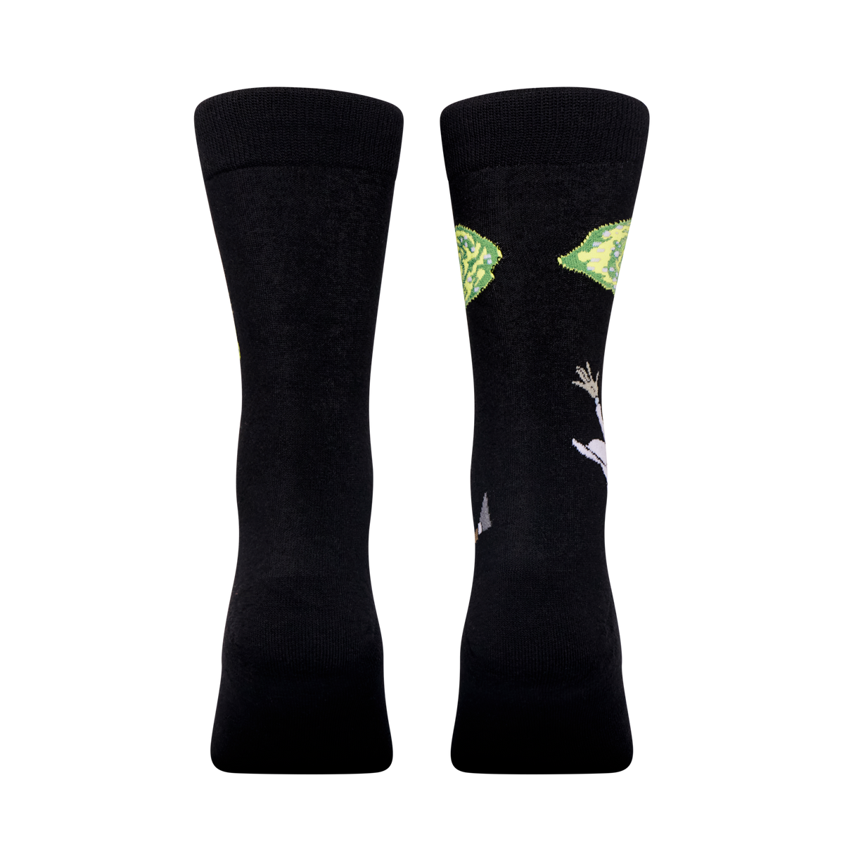 Rick & Morty Split Crew Socks