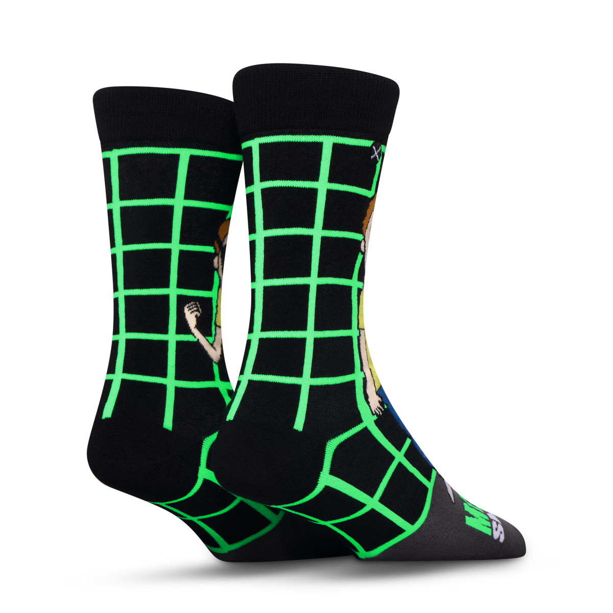 Morty & Evil Morty Crew Socks