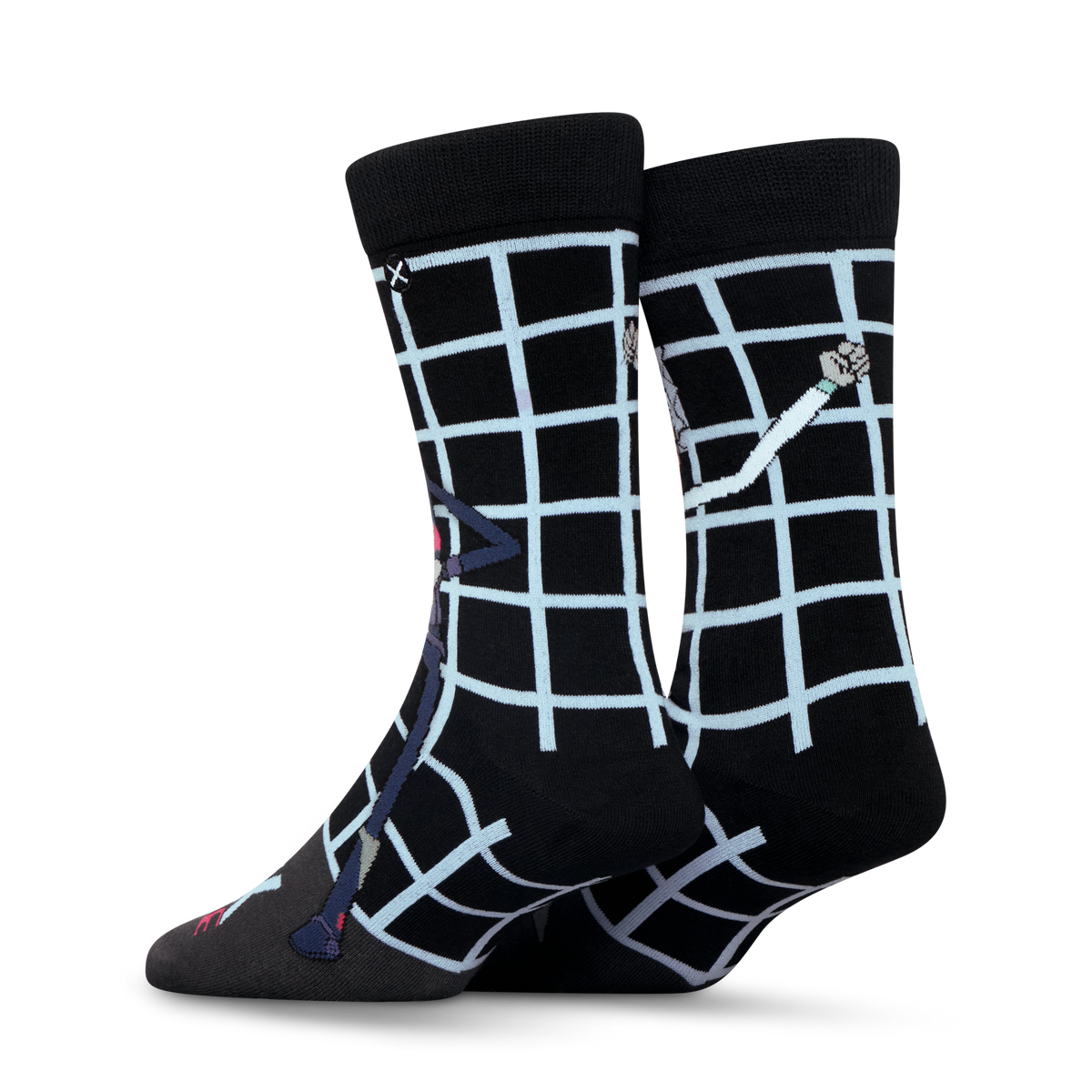 Rick Vs. Rick Prime Crew Socks