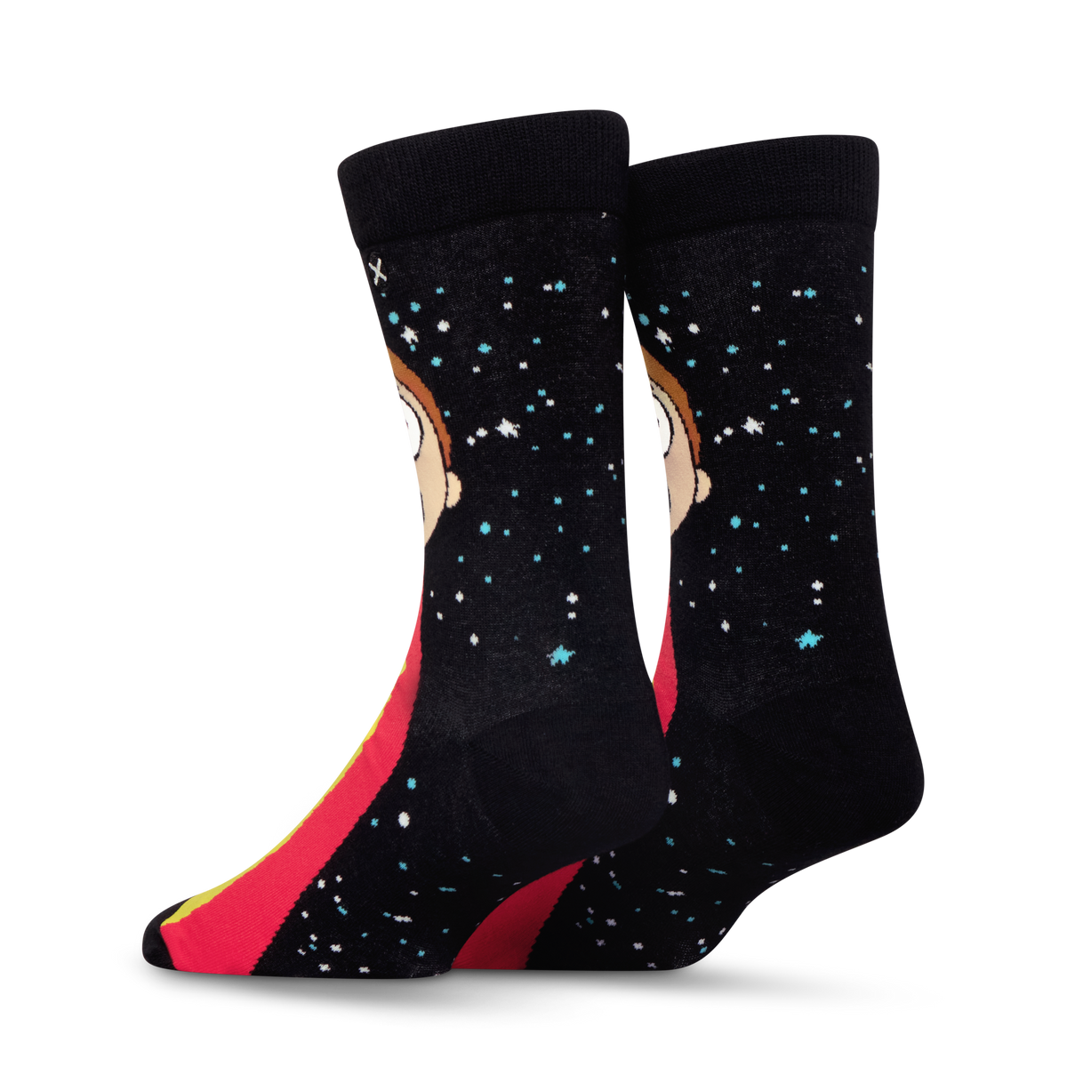 Rick & Morty Rainbow Crew Socks