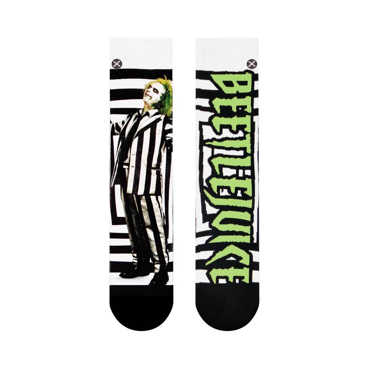 Beetlejuice Crew Socks